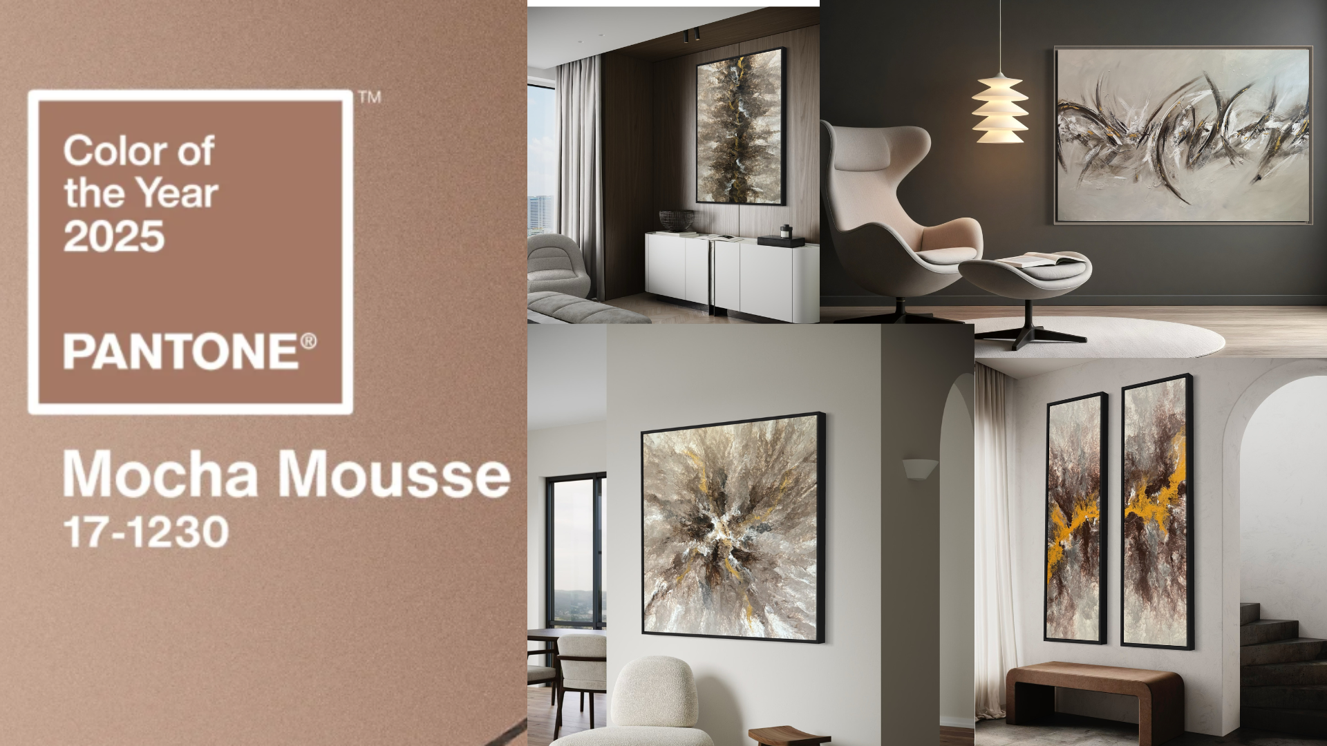 Pantone Colour Of The Year - Mocha Mousse