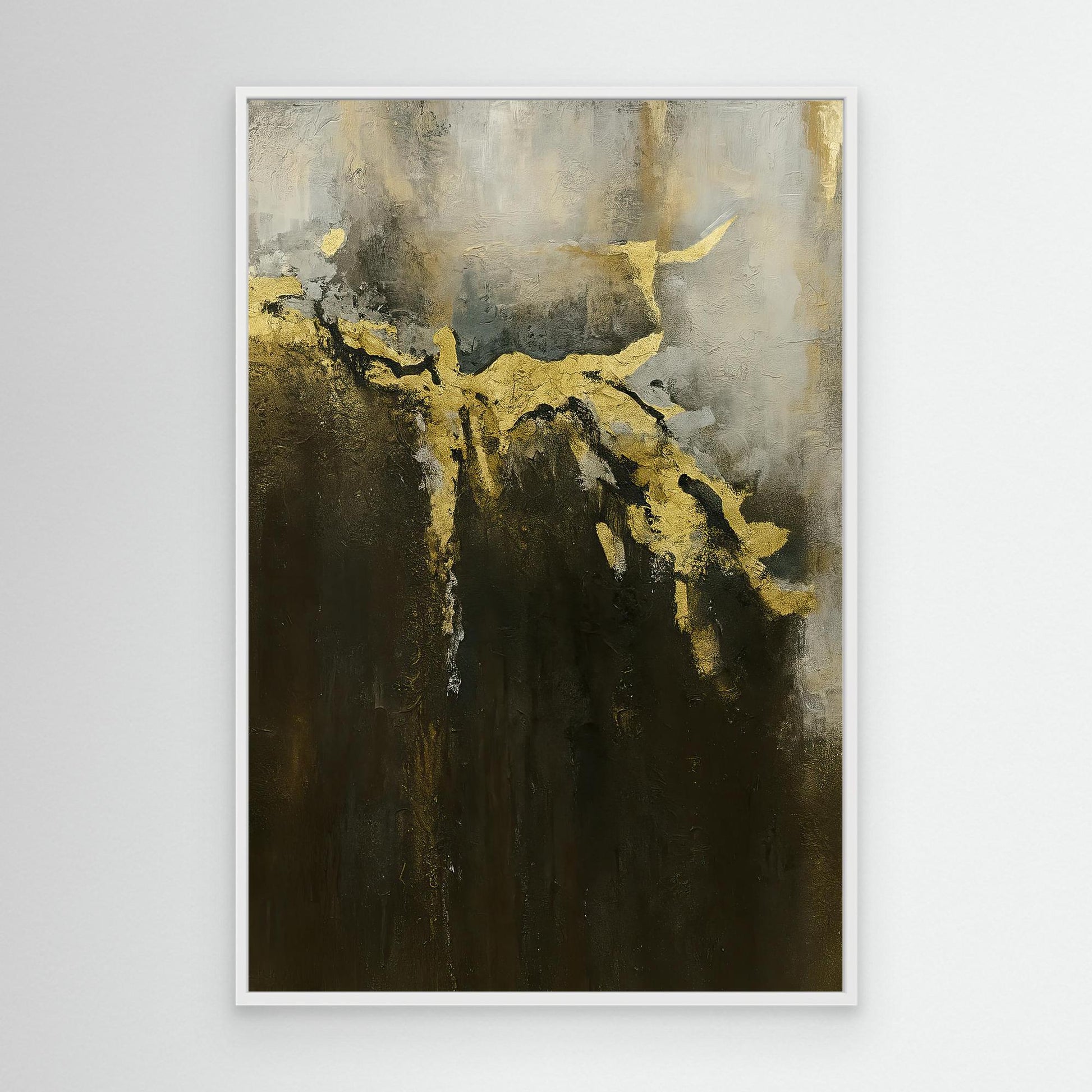 "Dramatic Elegance" Canvas Print 