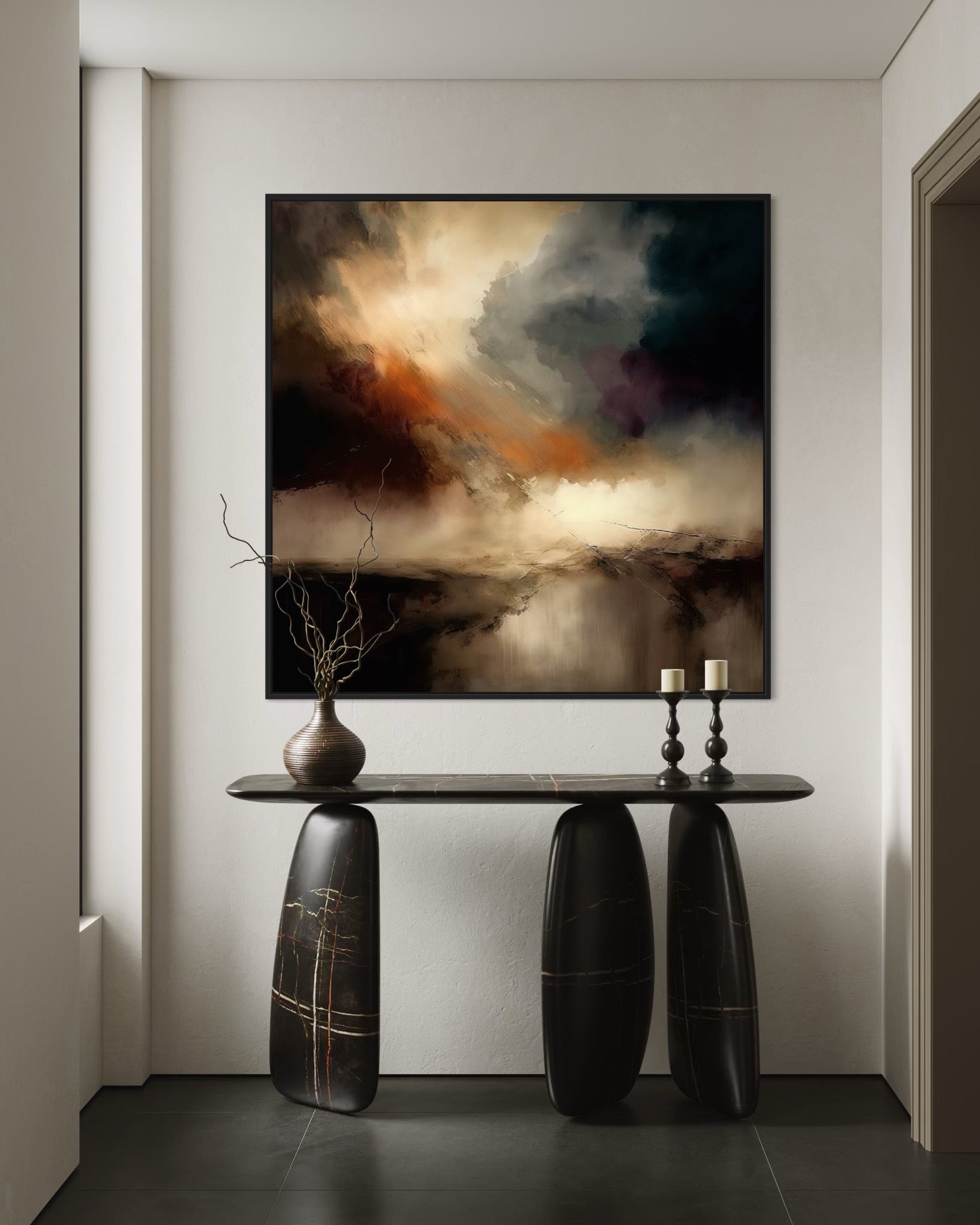 "Stormy Night" Canvas Print