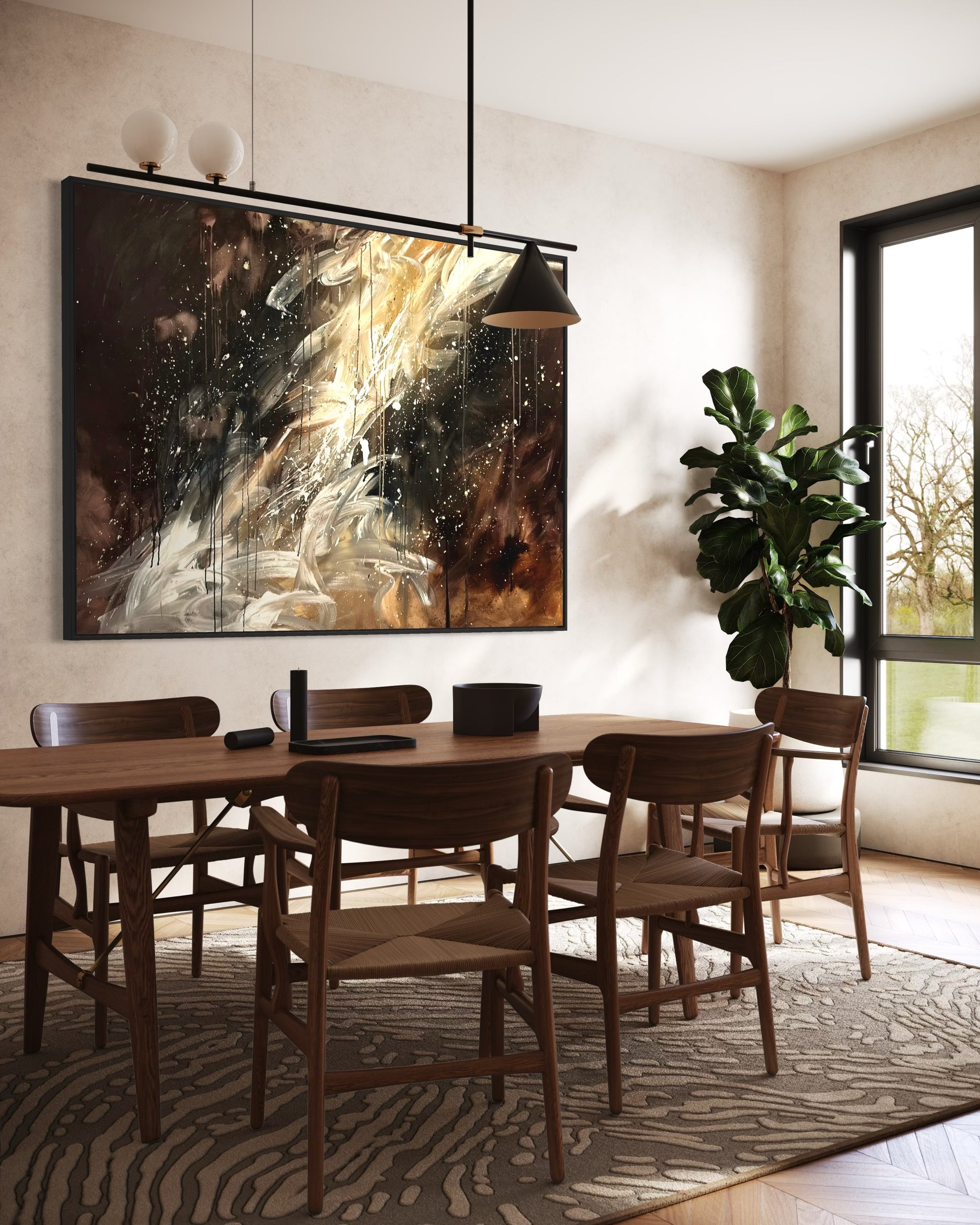 "Feathered" - Canvas Print