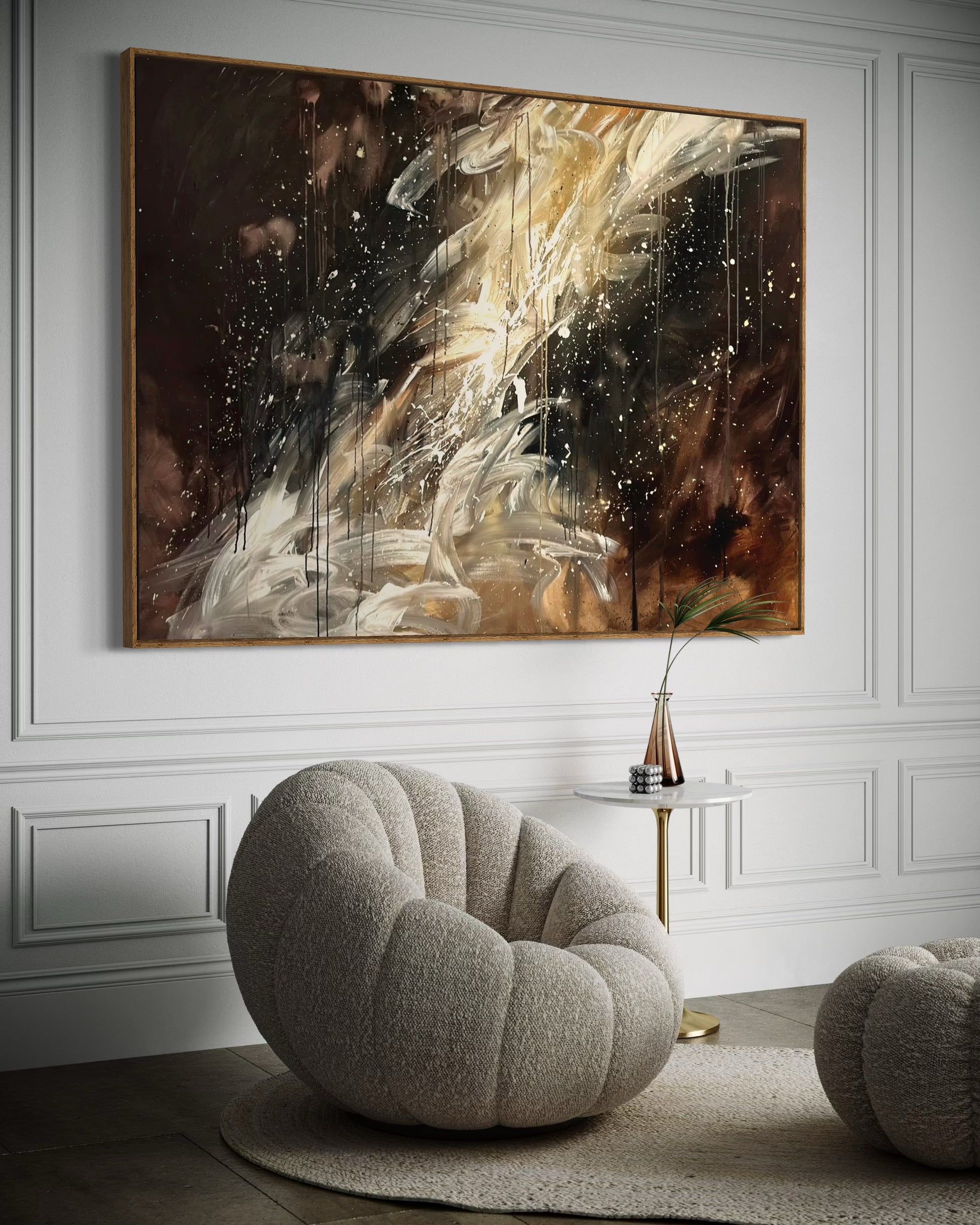 "Feathered" - Canvas Print
