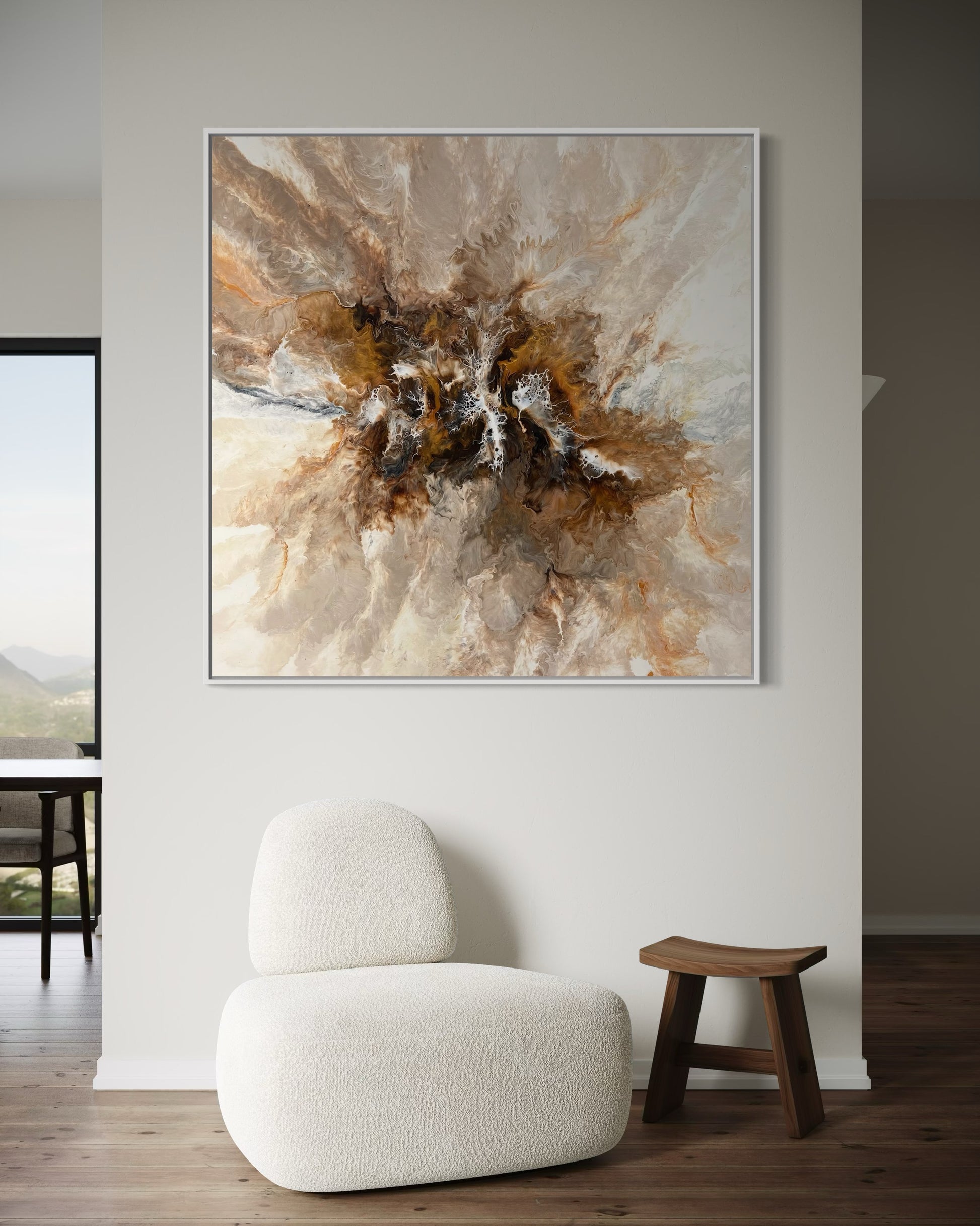 "Oak Shimmer" - Canvas Print