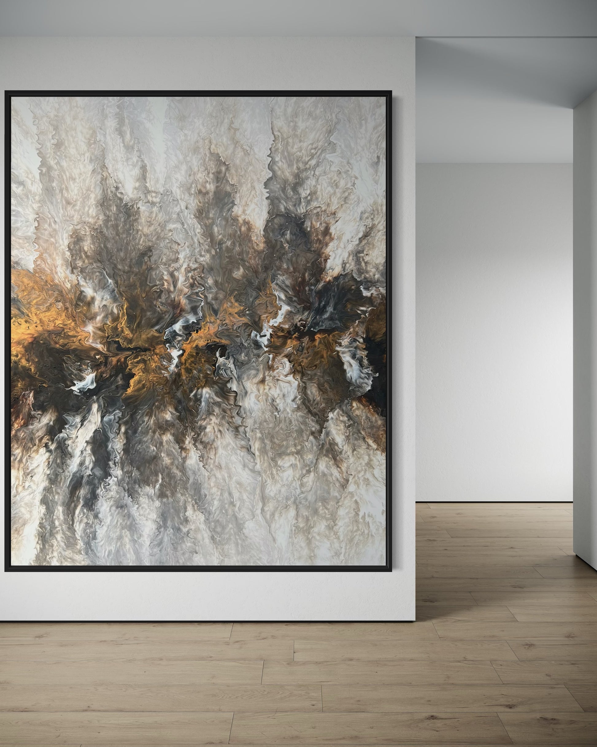 "Golden Jewel" - Canvas Print