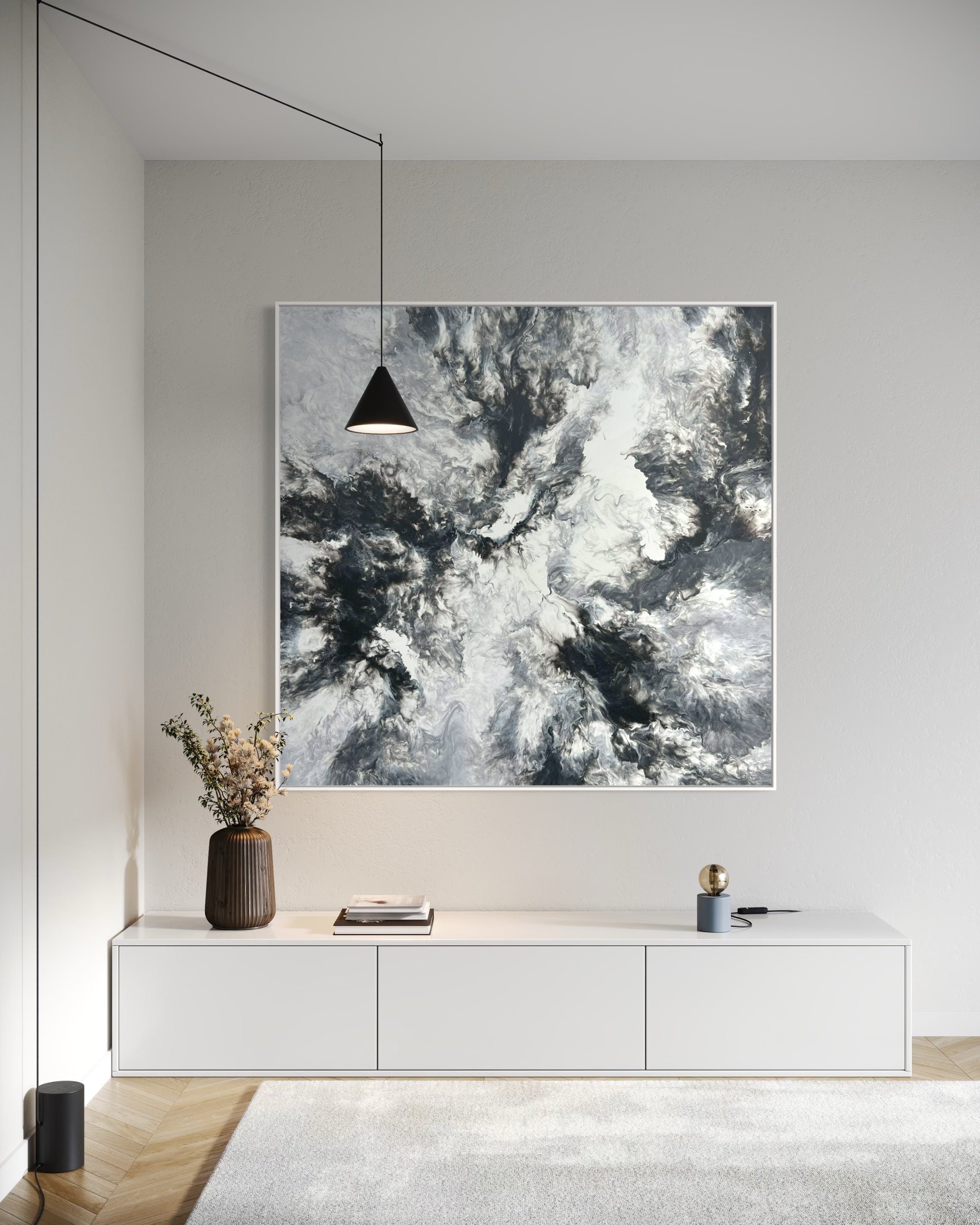 "The Smoking" - Canvas Print