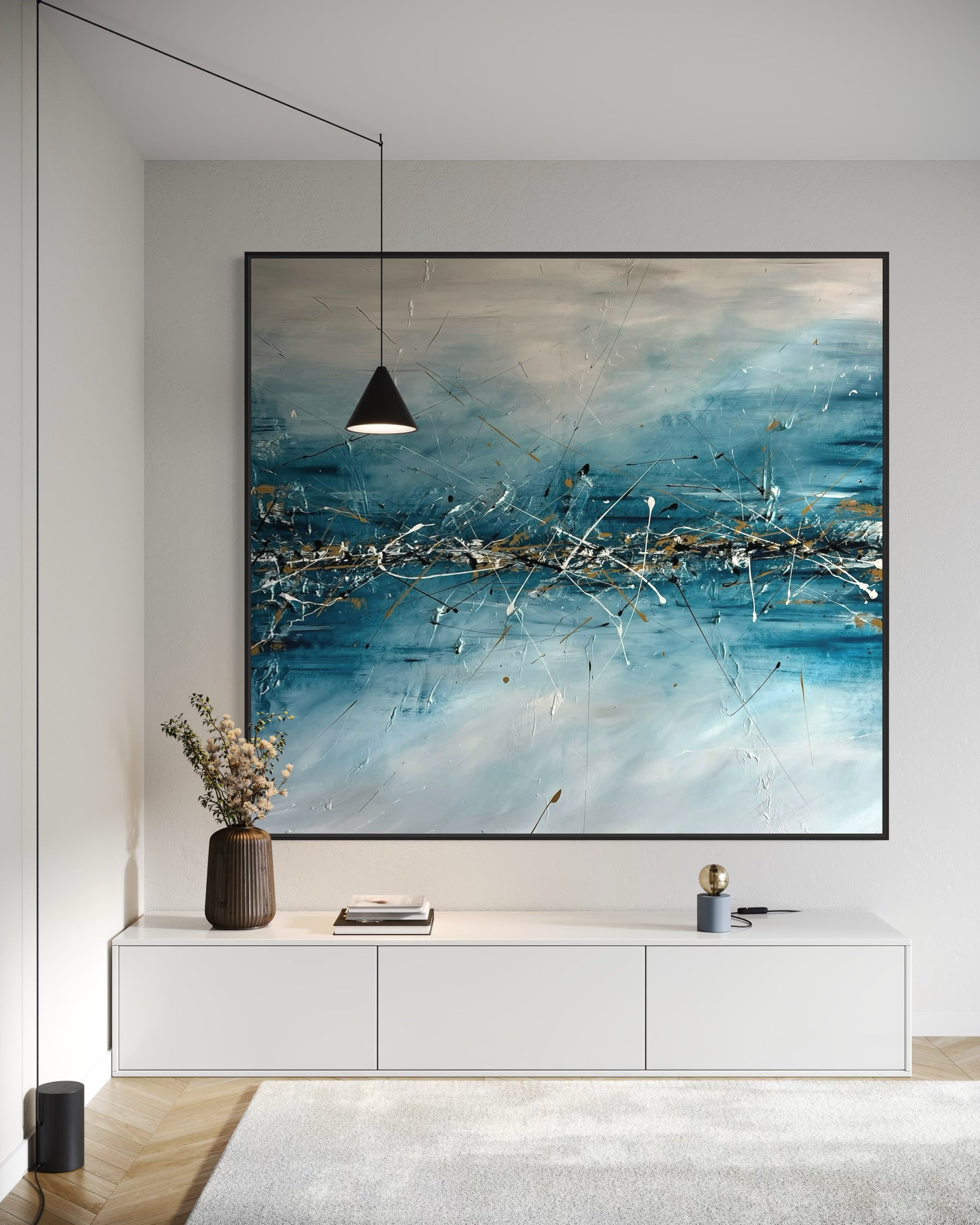 "Clear Lightning" - Canvas Print