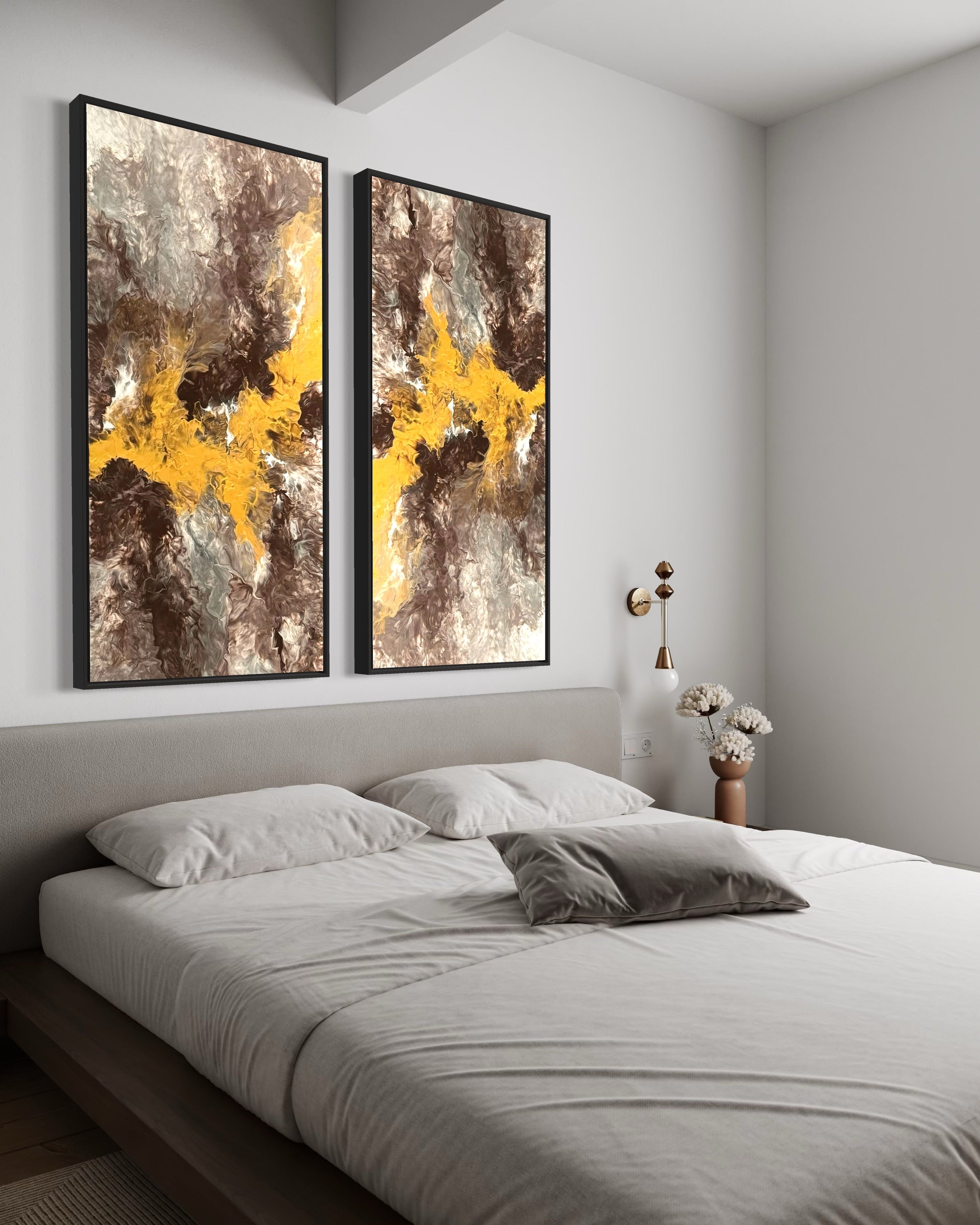 "Double Trouble" - Set of 2 Canvas Prints