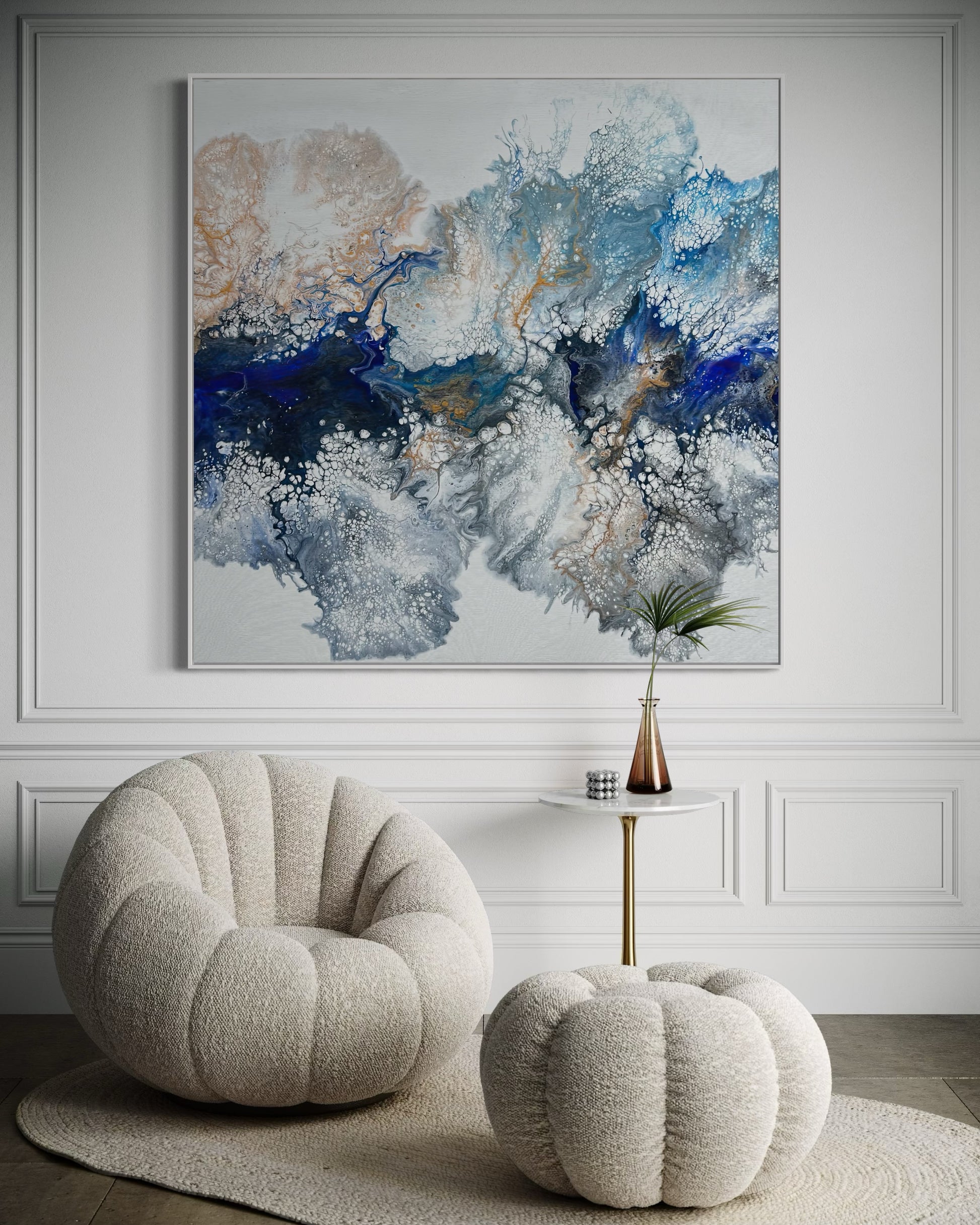 "Ocean Fizz" - Canvas Print
