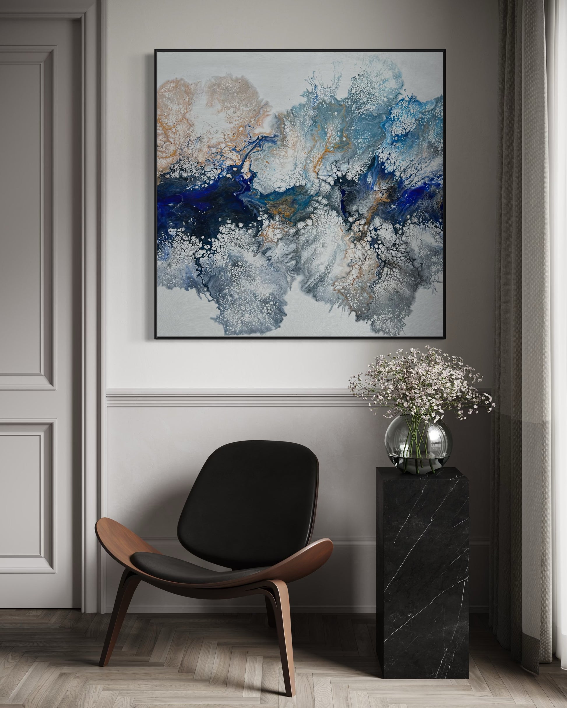 "Ocean Fizz" - Canvas Print