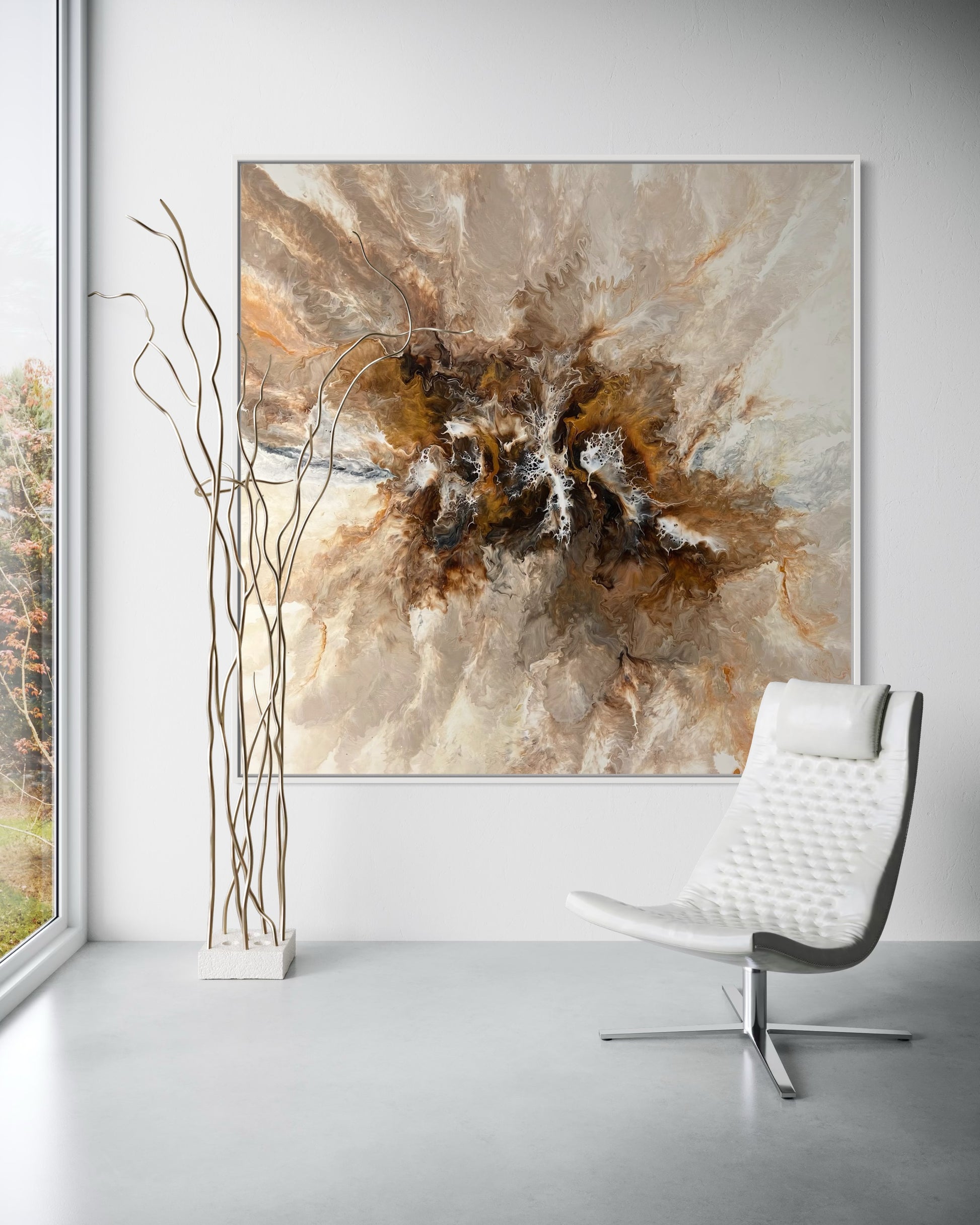 "Oak Shimmer" - Canvas Print