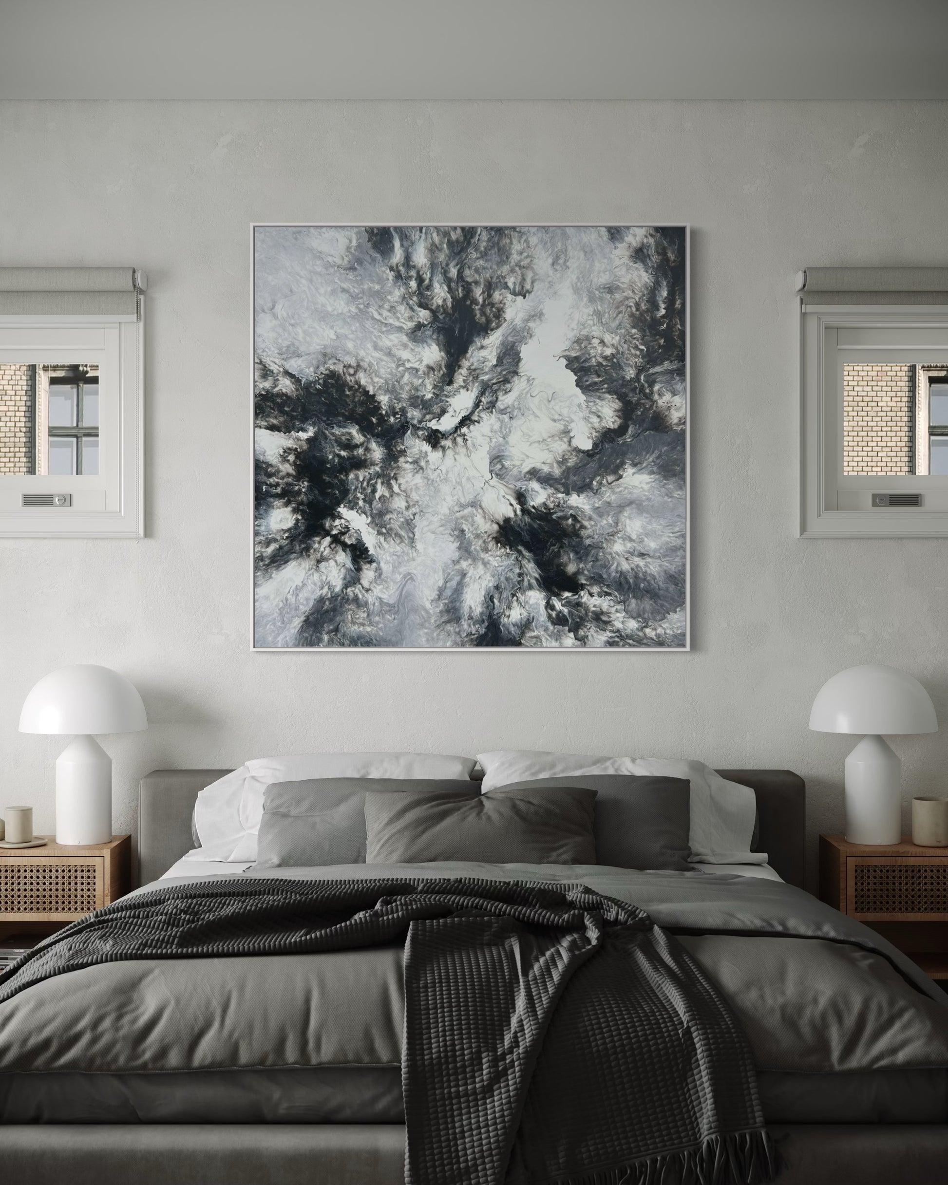 "The Smoking" - Canvas Print