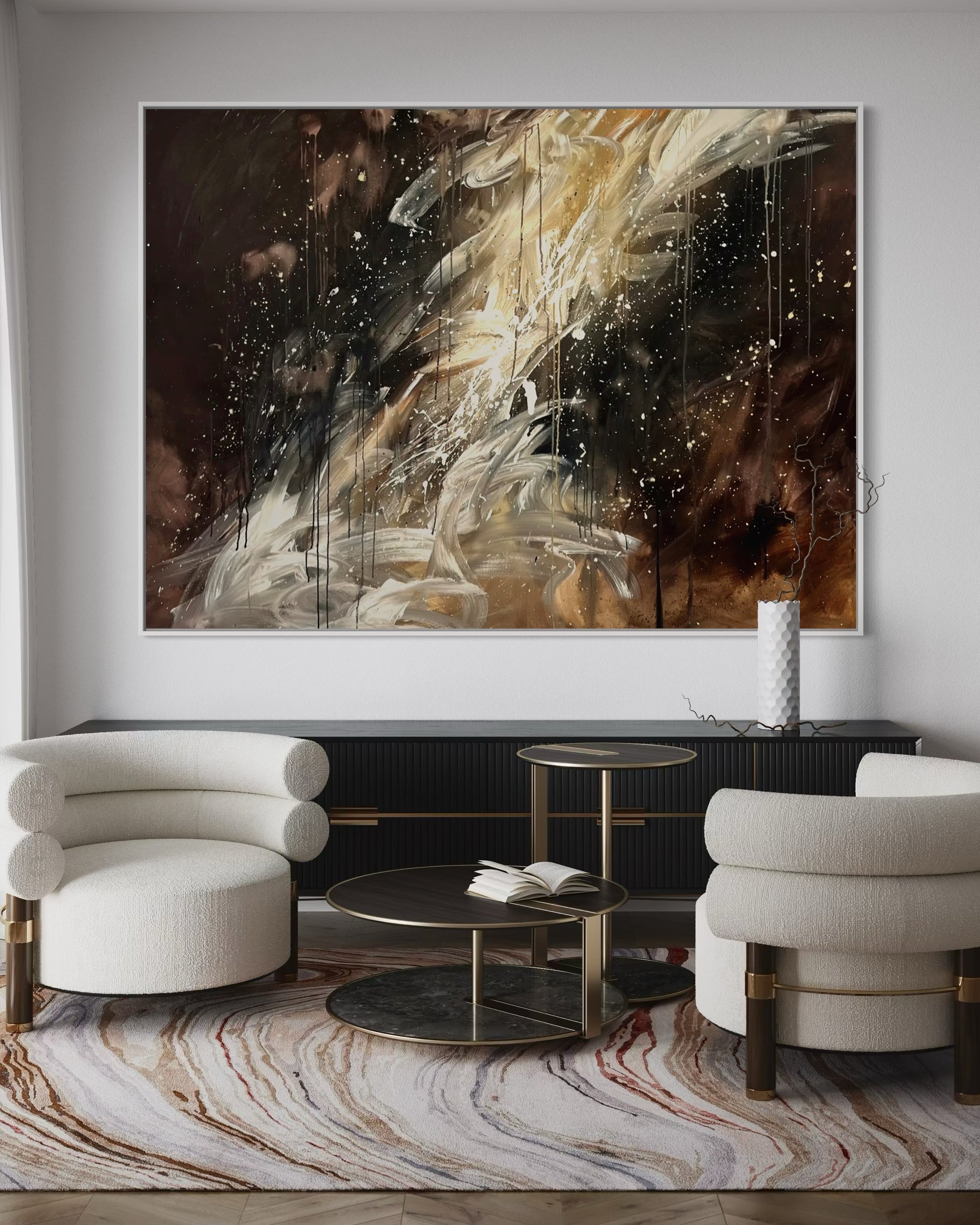 "Feathered" - Canvas Print