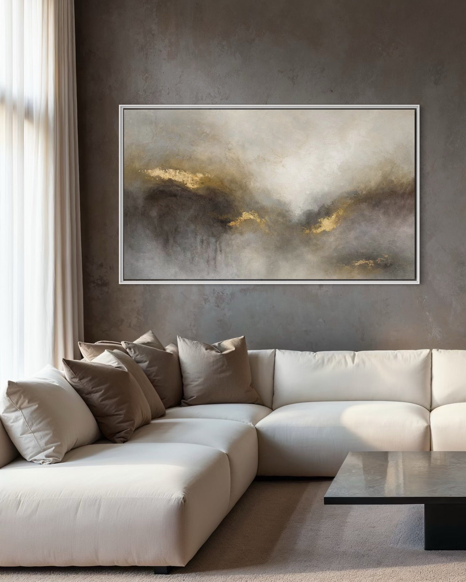 "Misty Getaway" Canvas Print