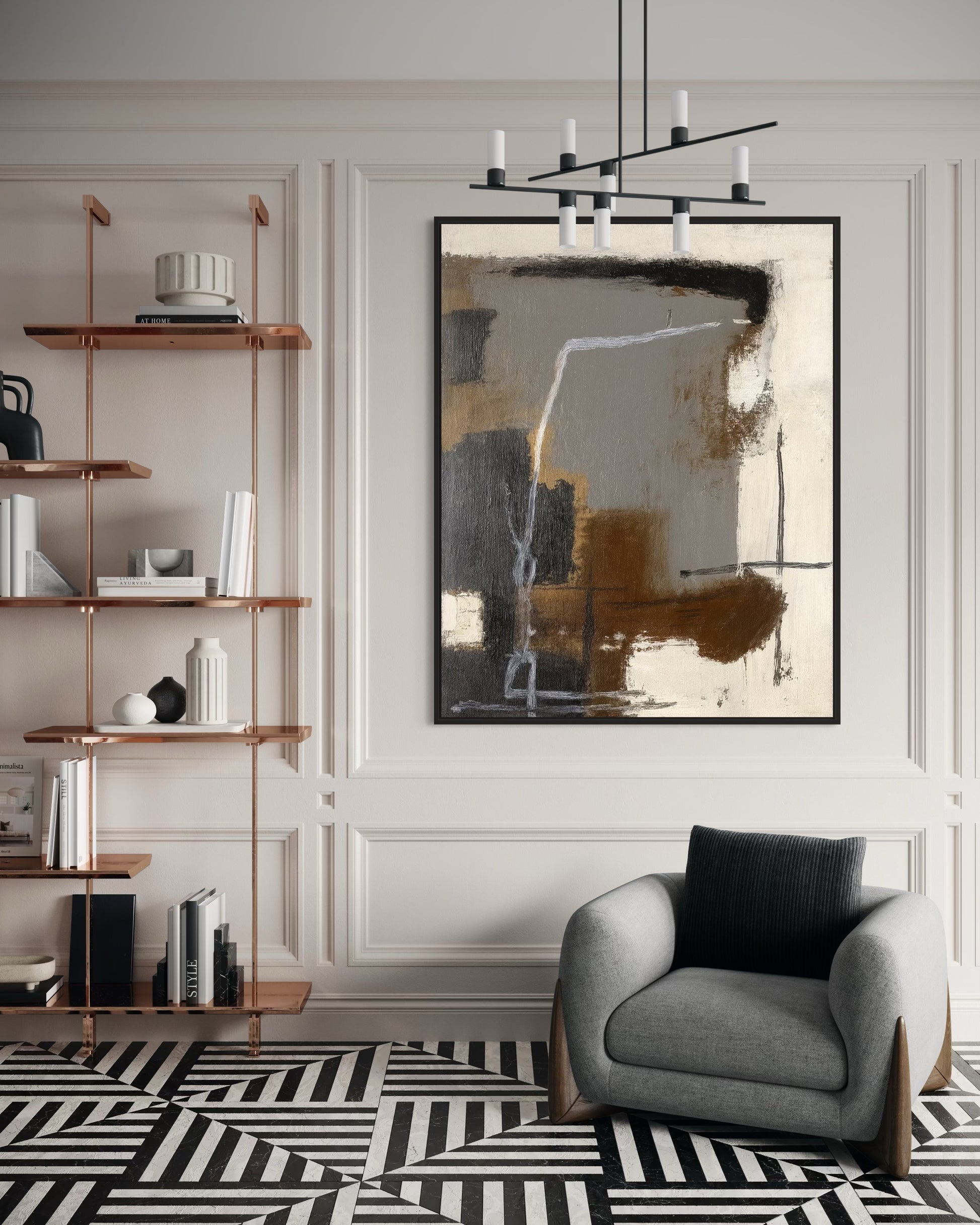 "Pieced Together" Canvas Print