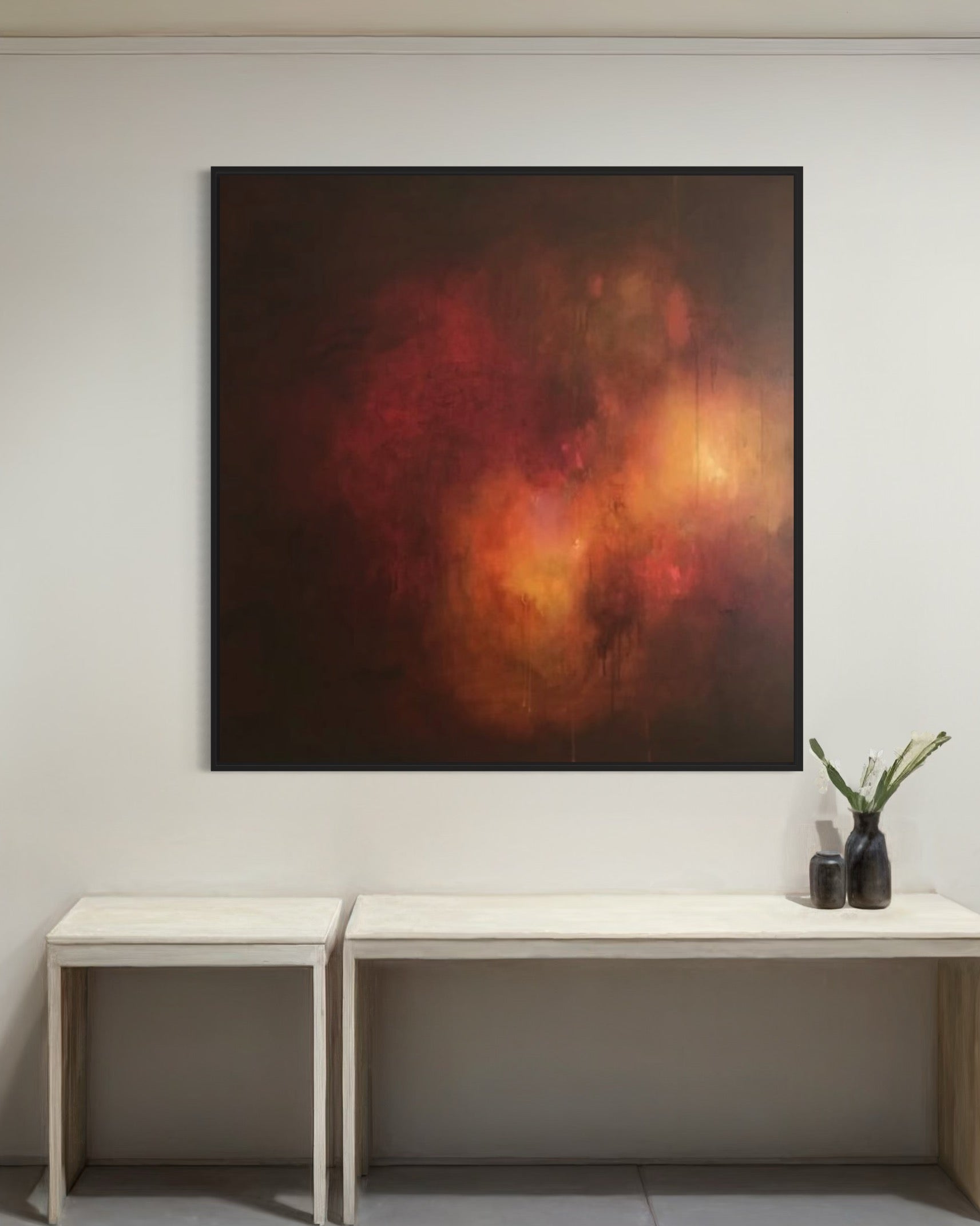 "Burning Light" Canvas Print
