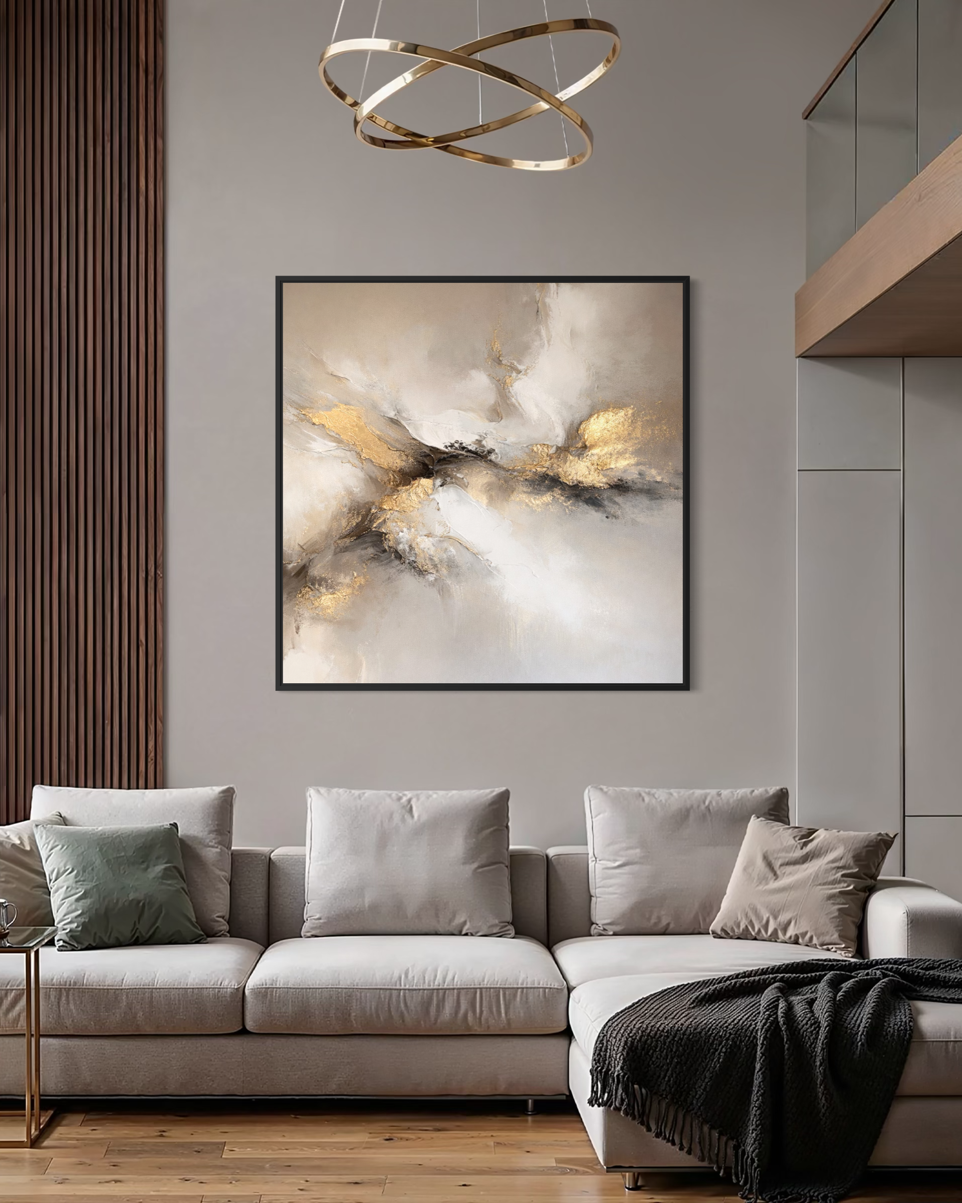 "In The Mix" Canvas Print