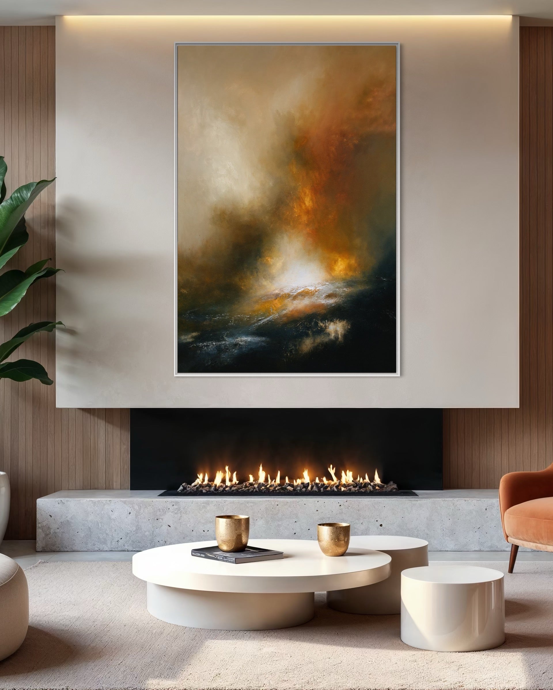 "Burning Desire" Canvas Print
