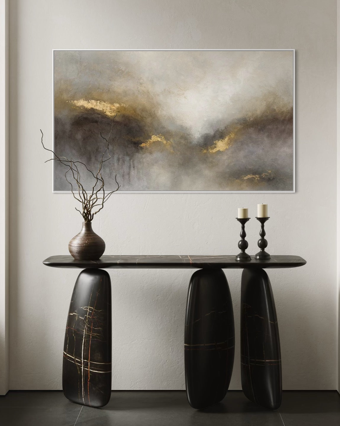"Misty Getaway" Canvas Print