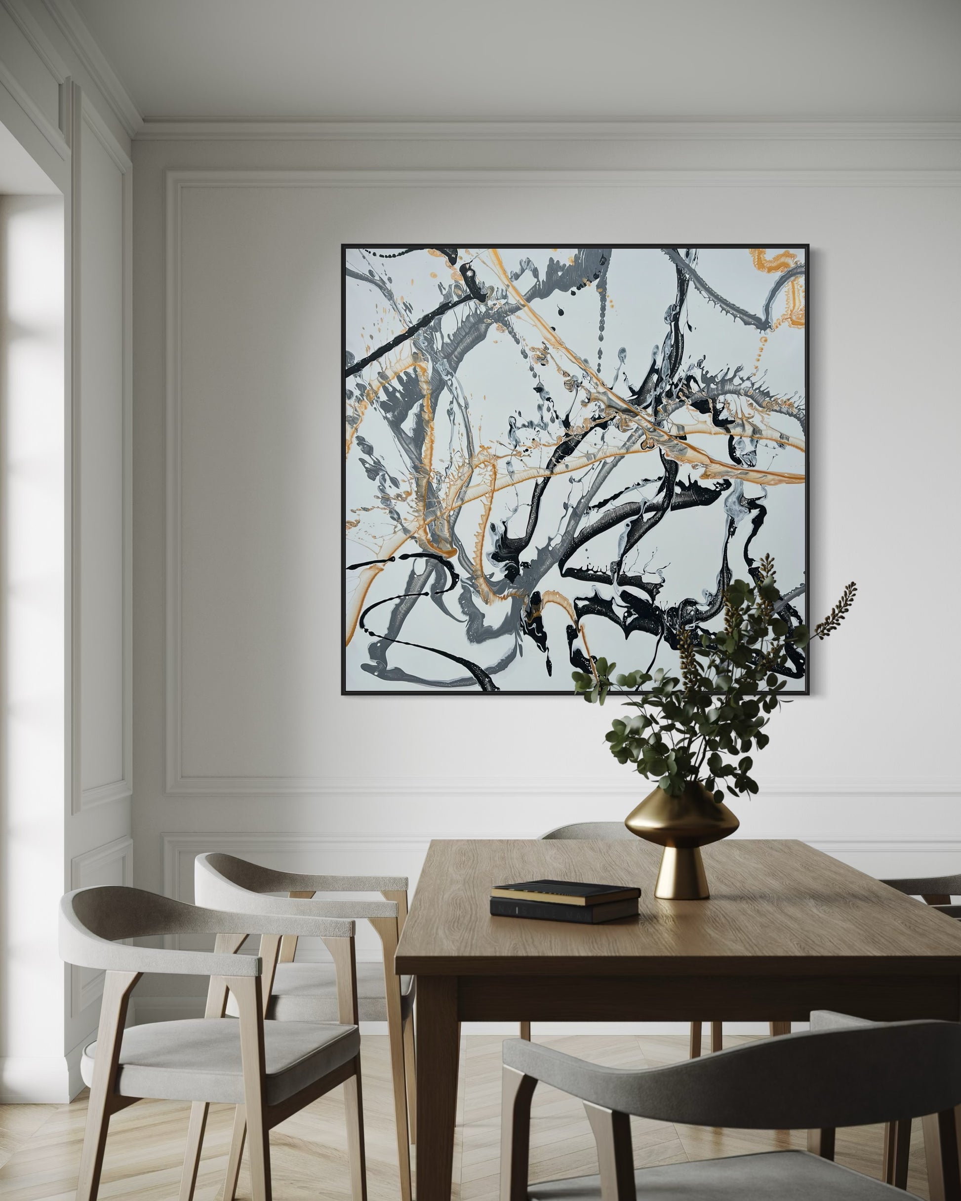 "Liquid Mess" - Canvas Print