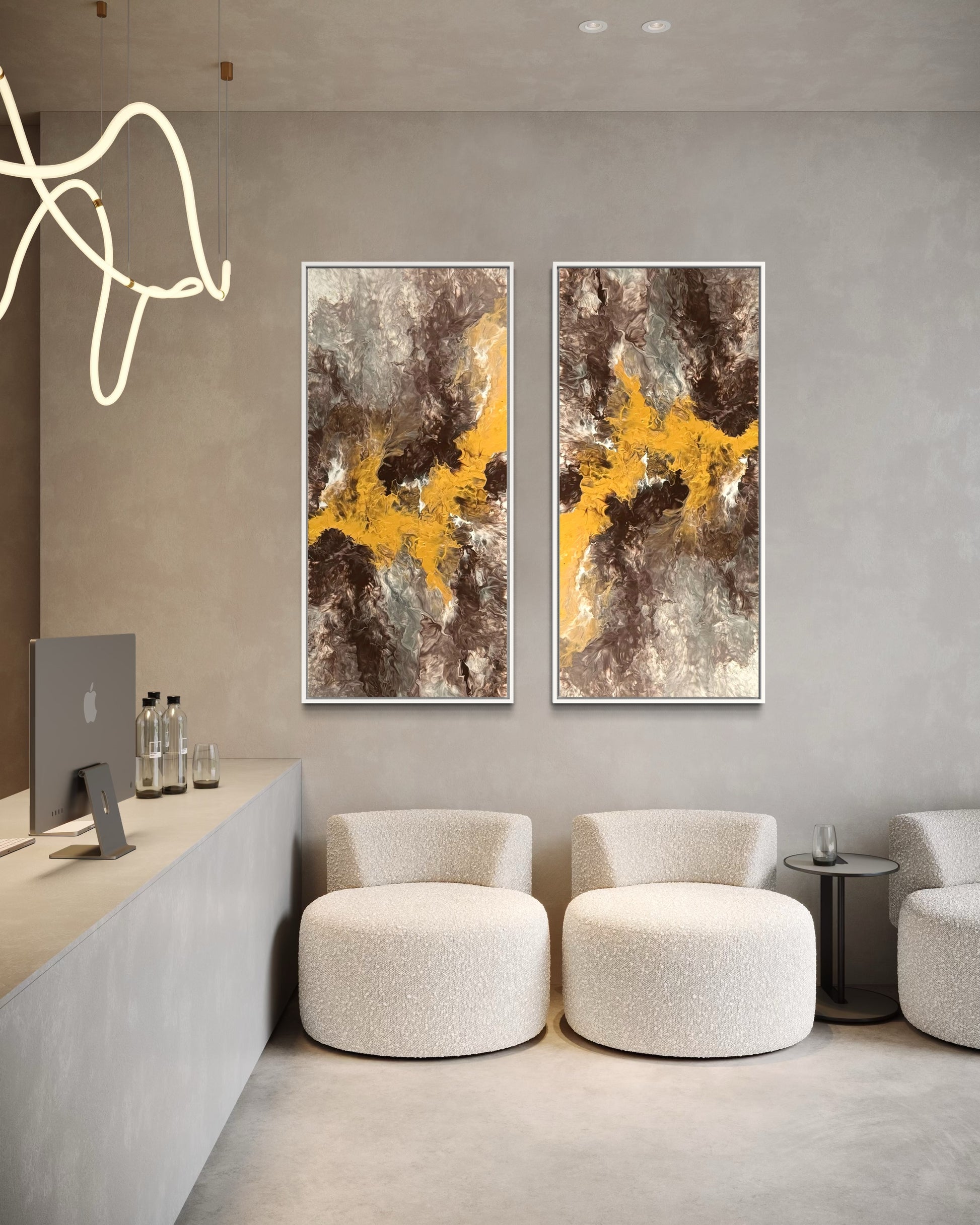 "Double Trouble" - Set of 2 Canvas Prints