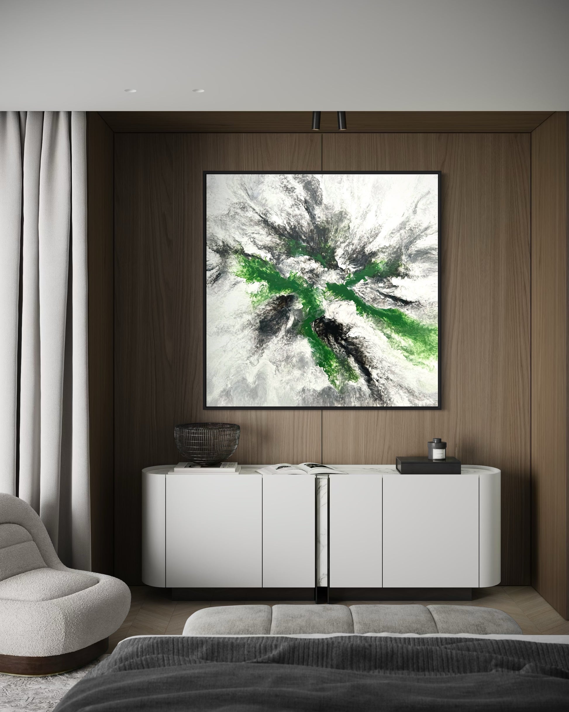 "Dark Earth" - Canvas Print