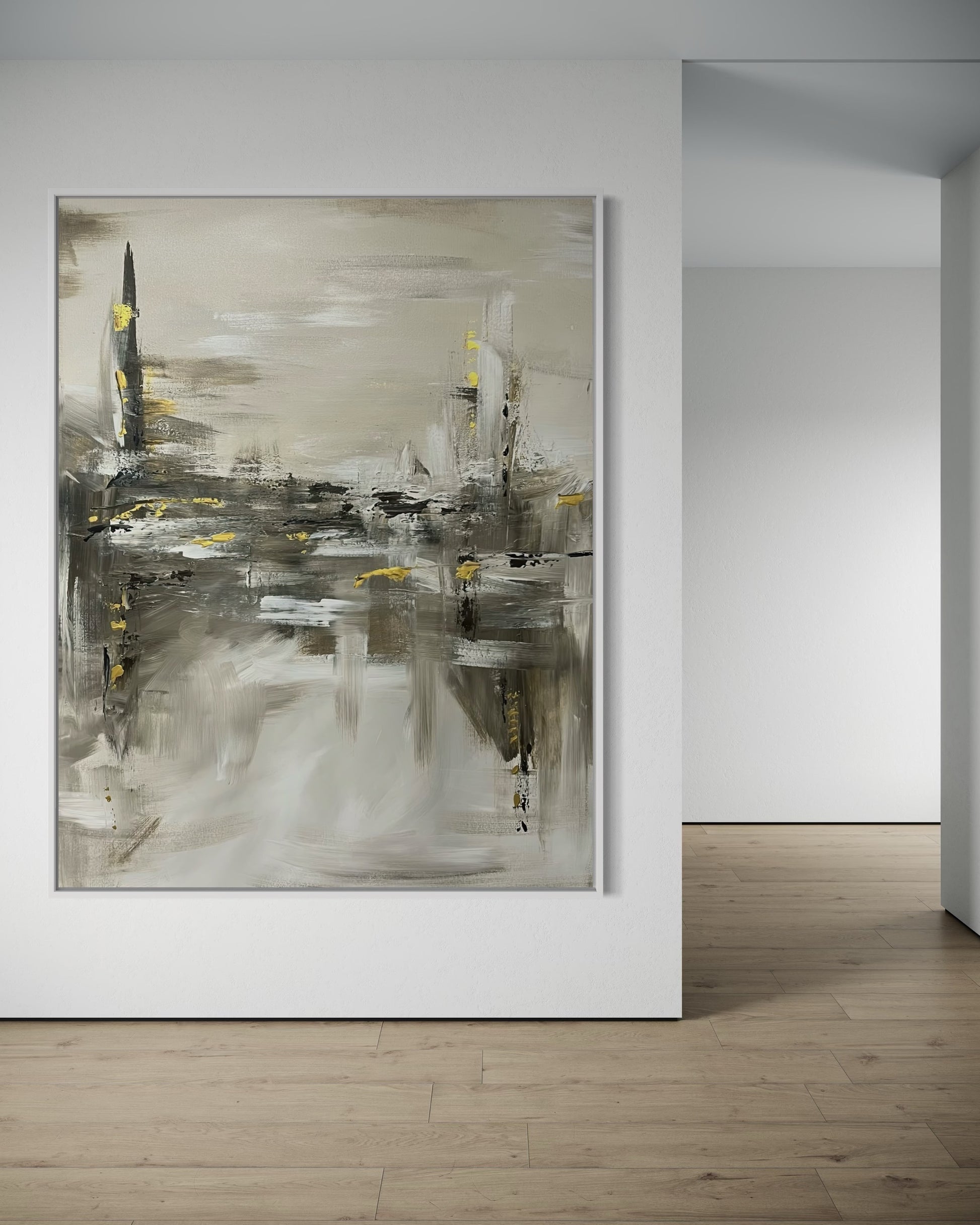 "Urban Evening" - Canvas Print