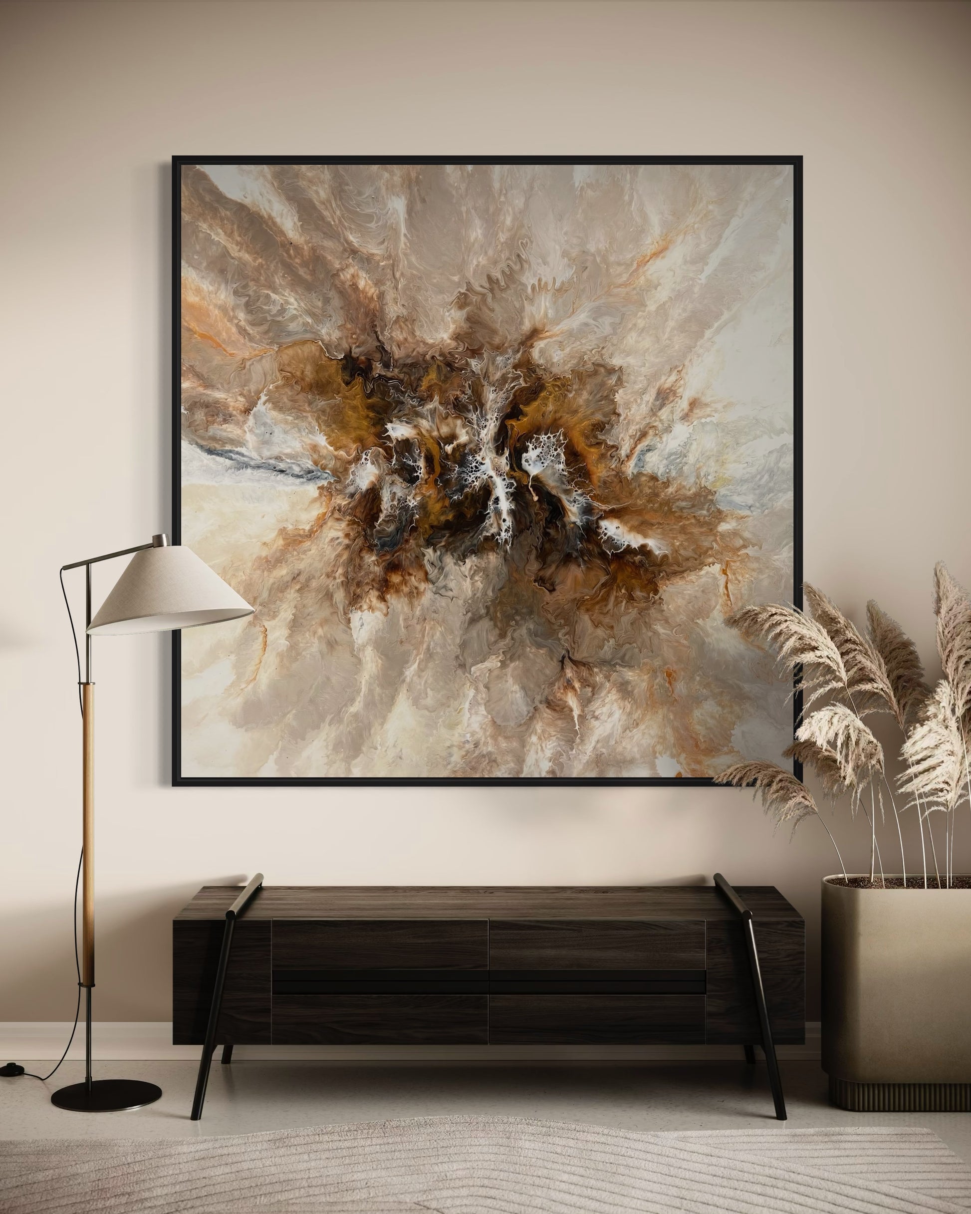 "Oak Shimmer" - Canvas Print