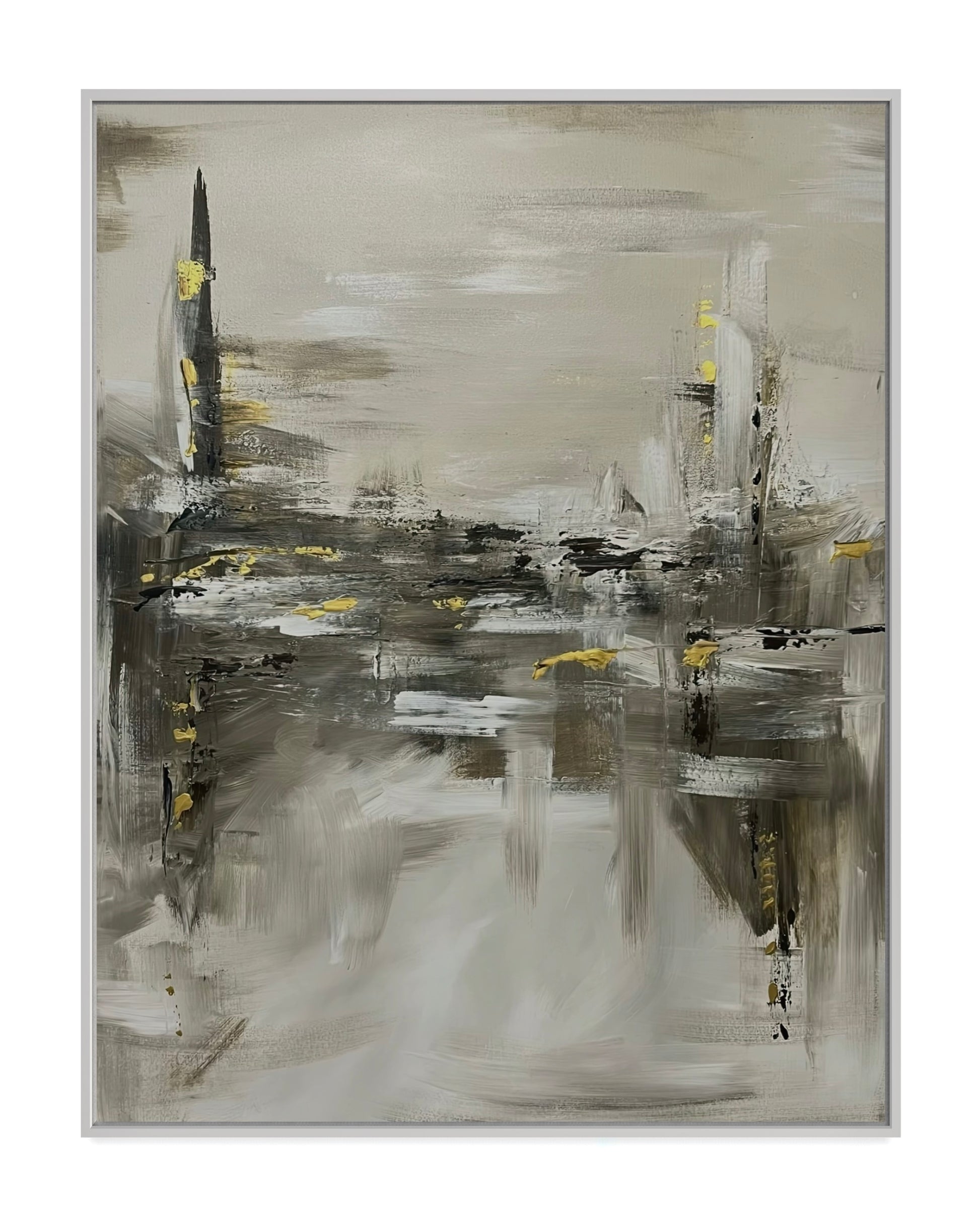 "Urban Evening" - Canvas Print