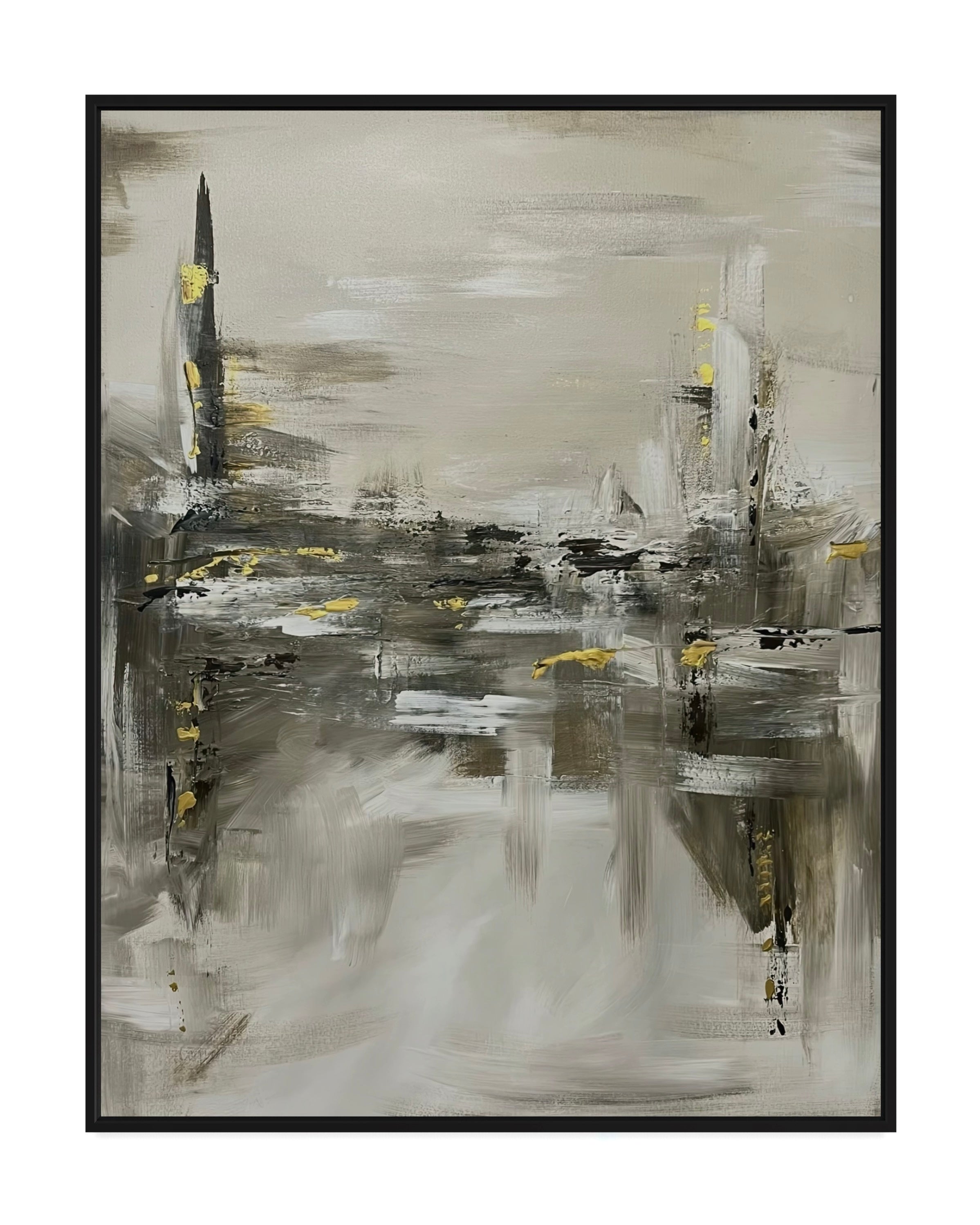 "Urban Evening" - Canvas Print
