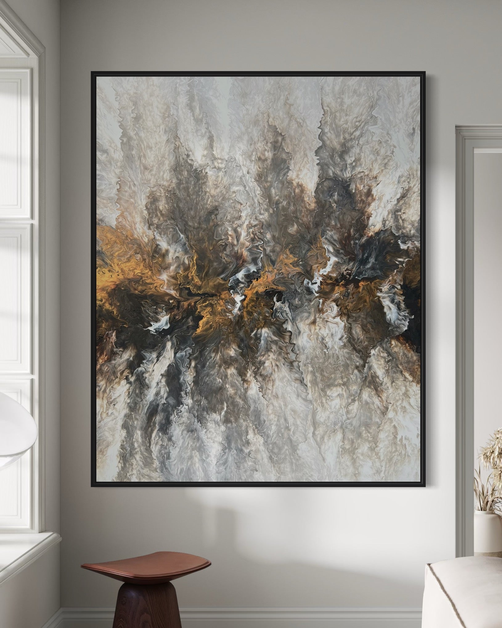 "Golden Jewel" - Canvas Print