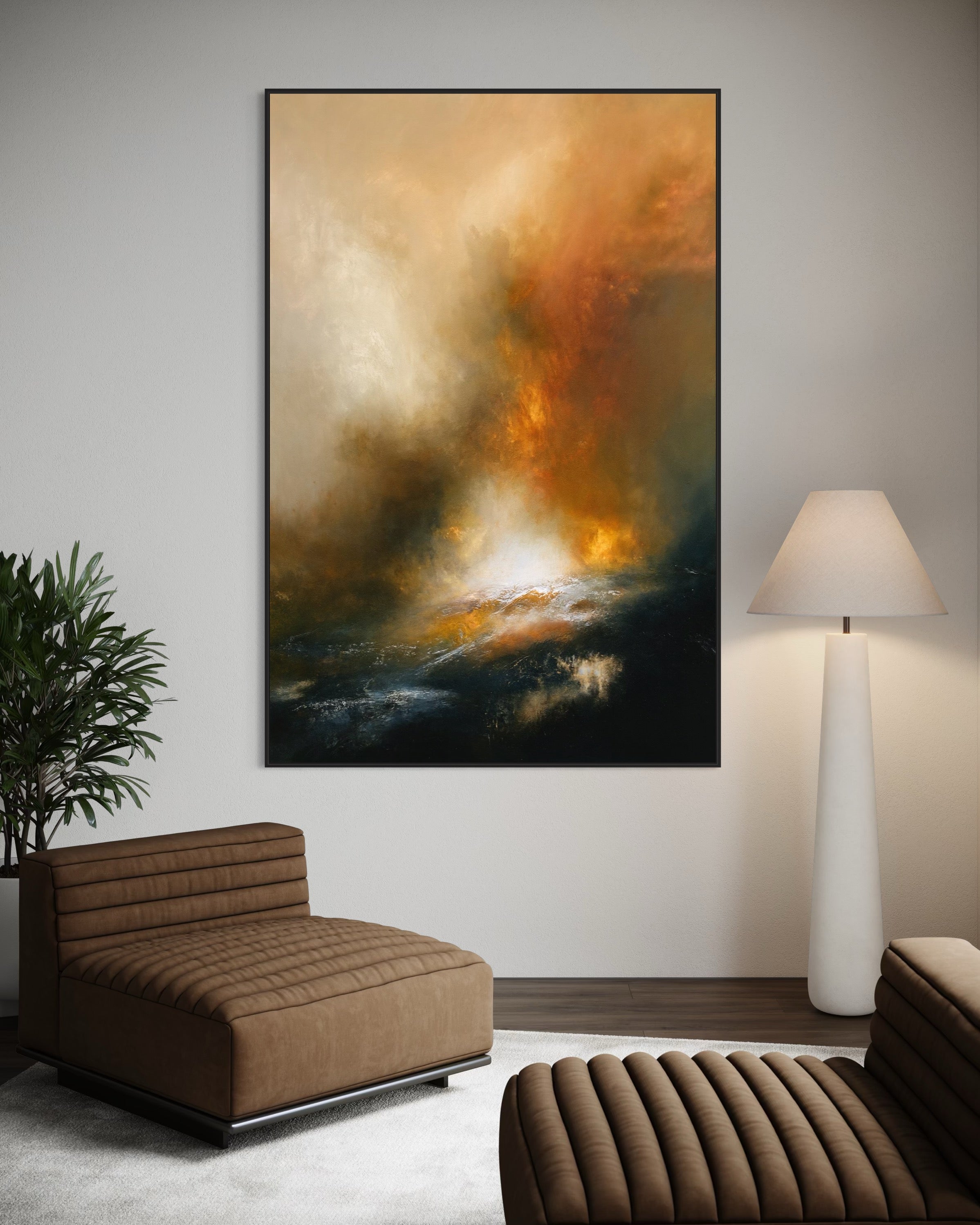 "Burning Desire" Canvas Print