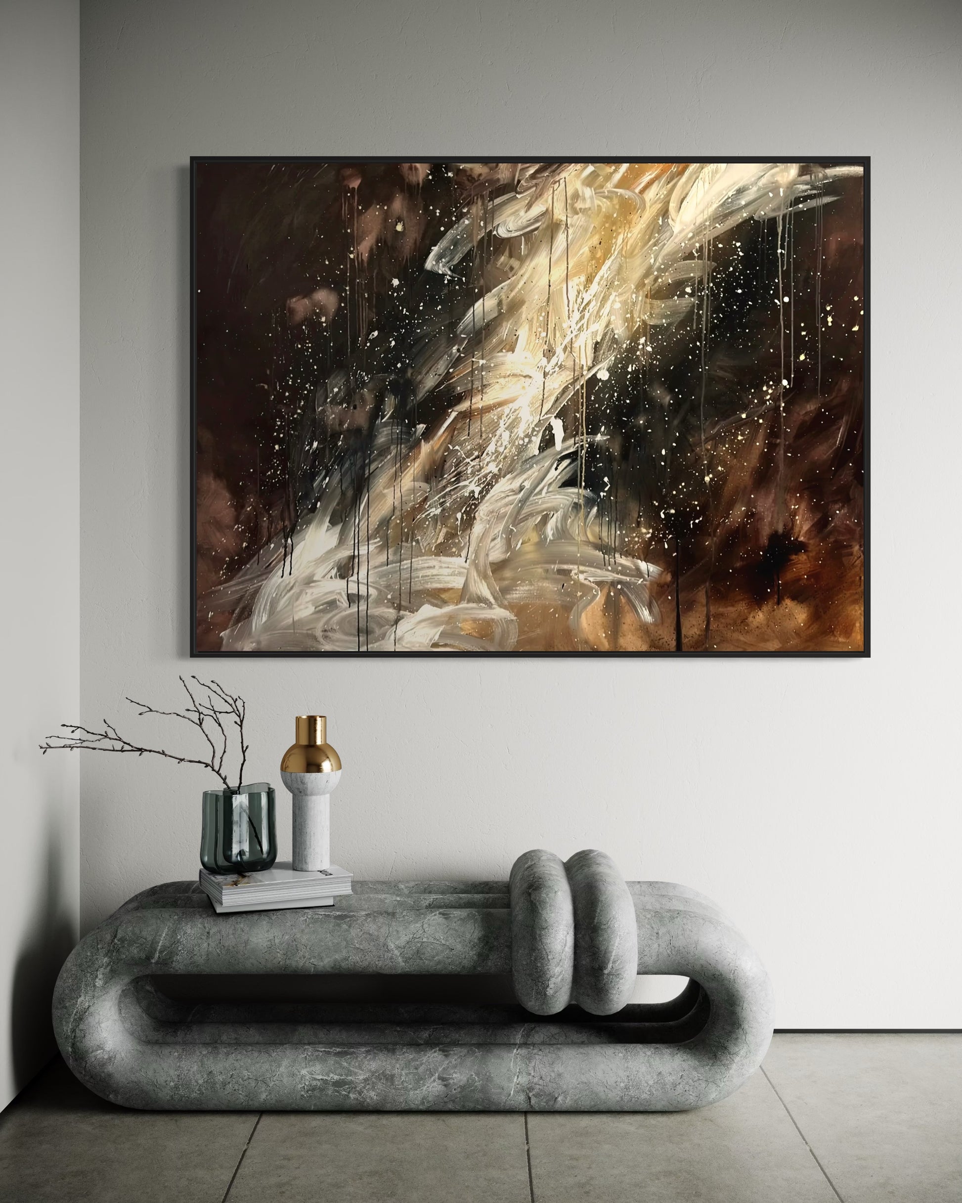 "Feathered" - Canvas Print