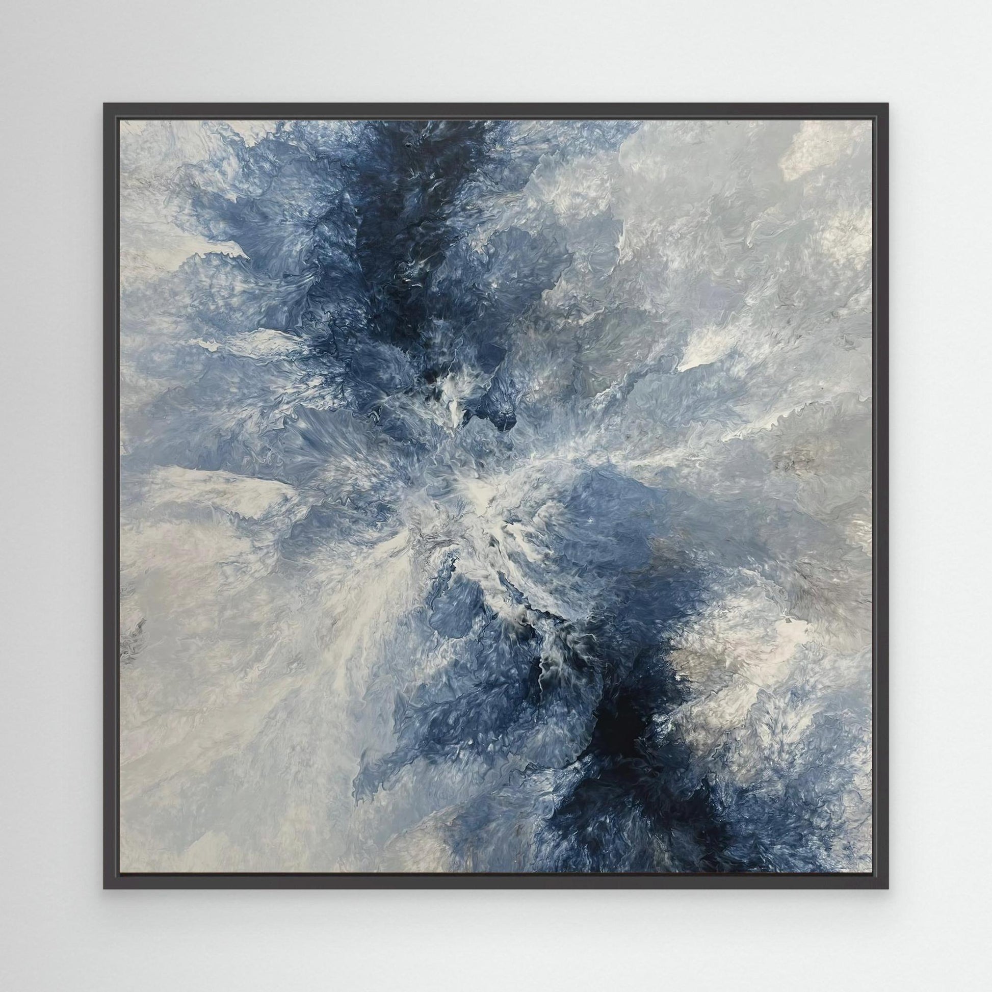 "Ocean Navy" - Canvas Print