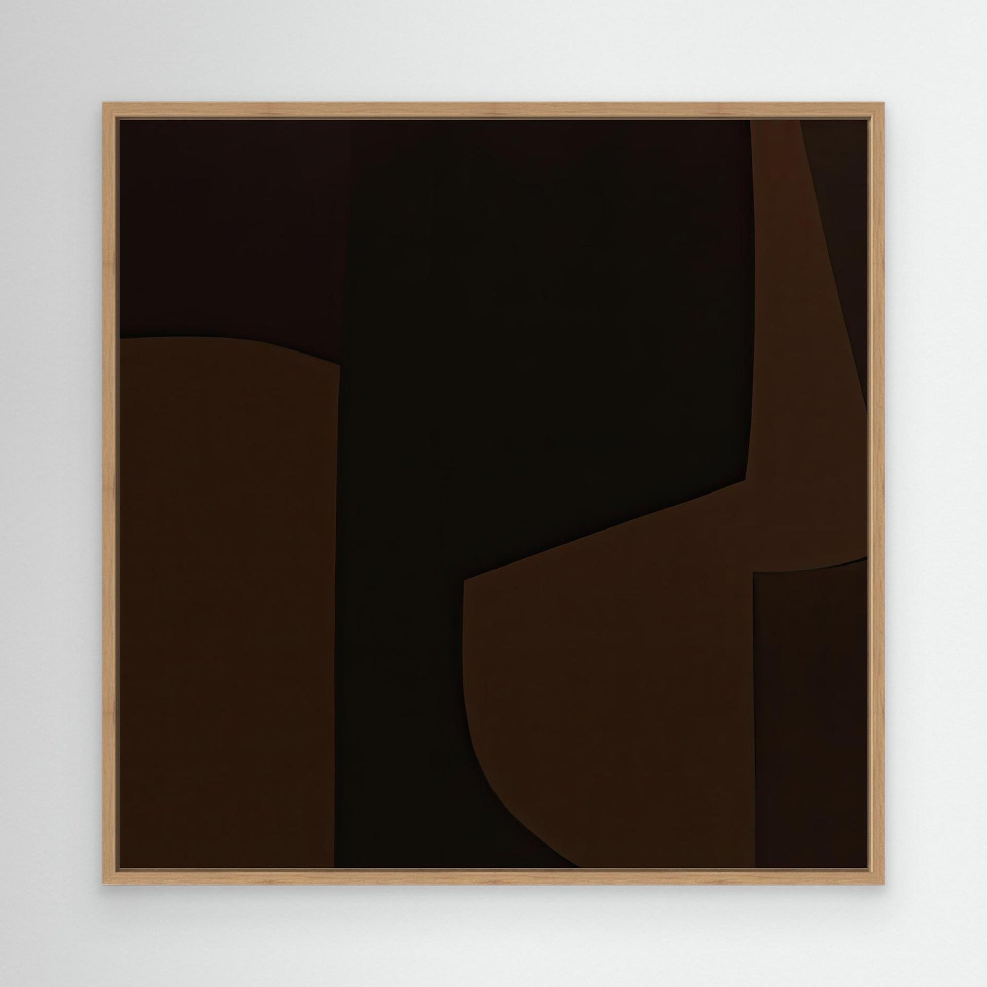 "Espresso Shape" Canvas Print