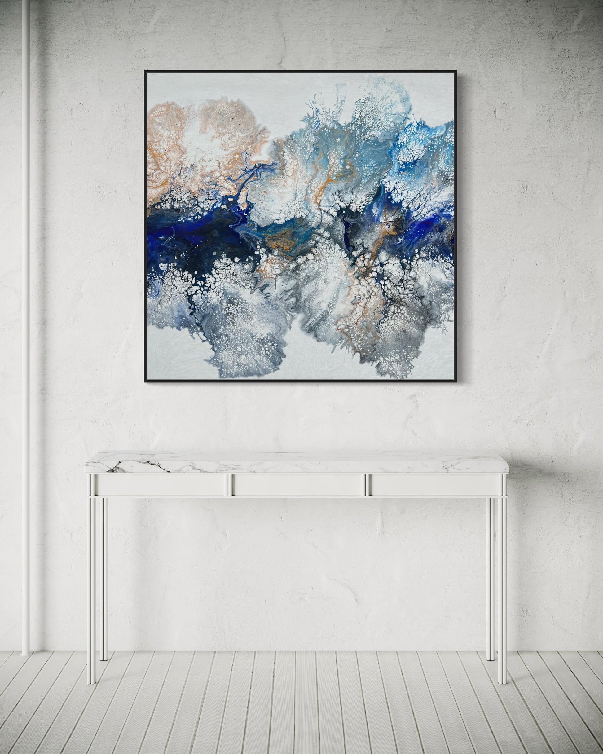 "Ocean Fizz" - Canvas Print