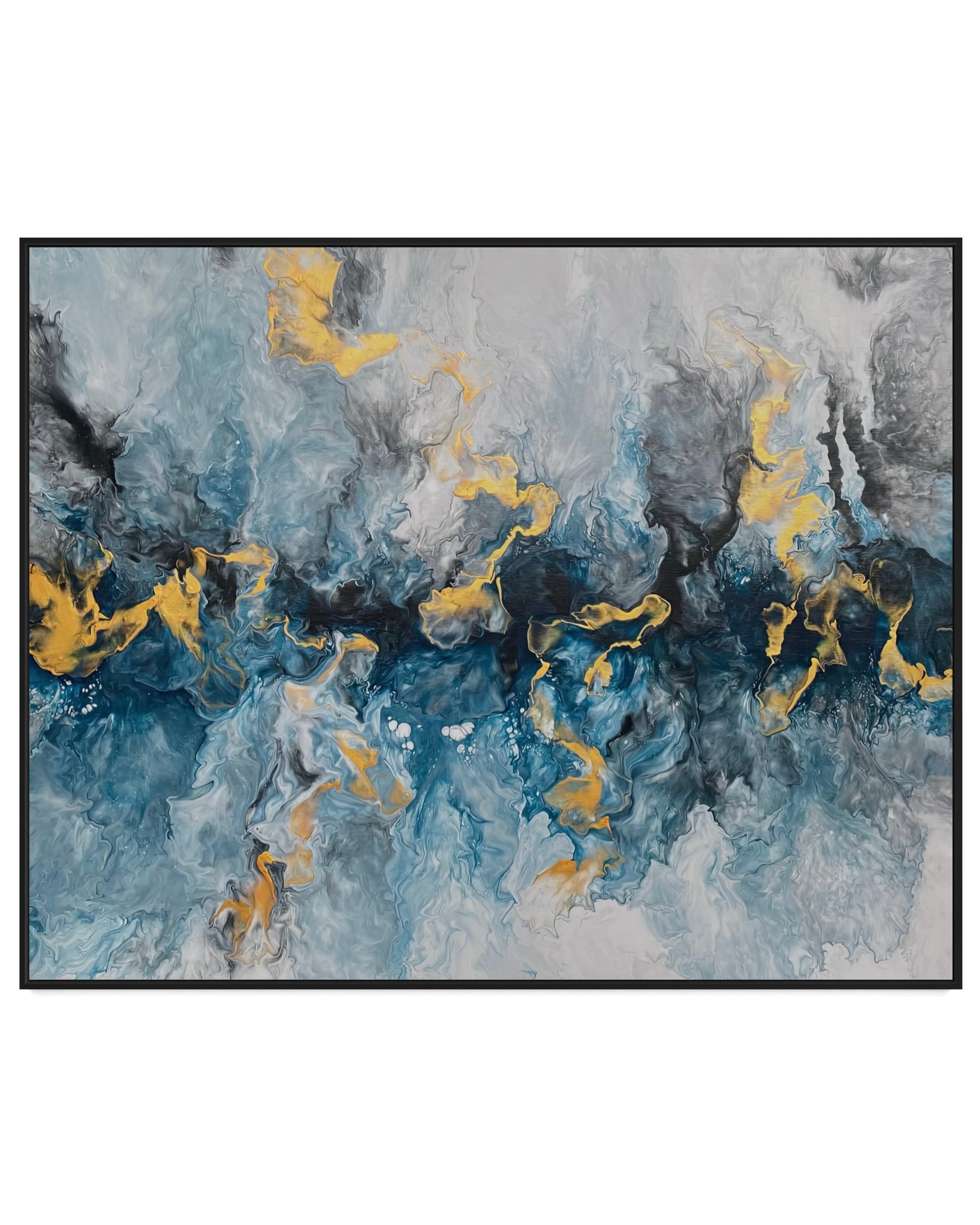 "Blue Crown" - Canvas Print