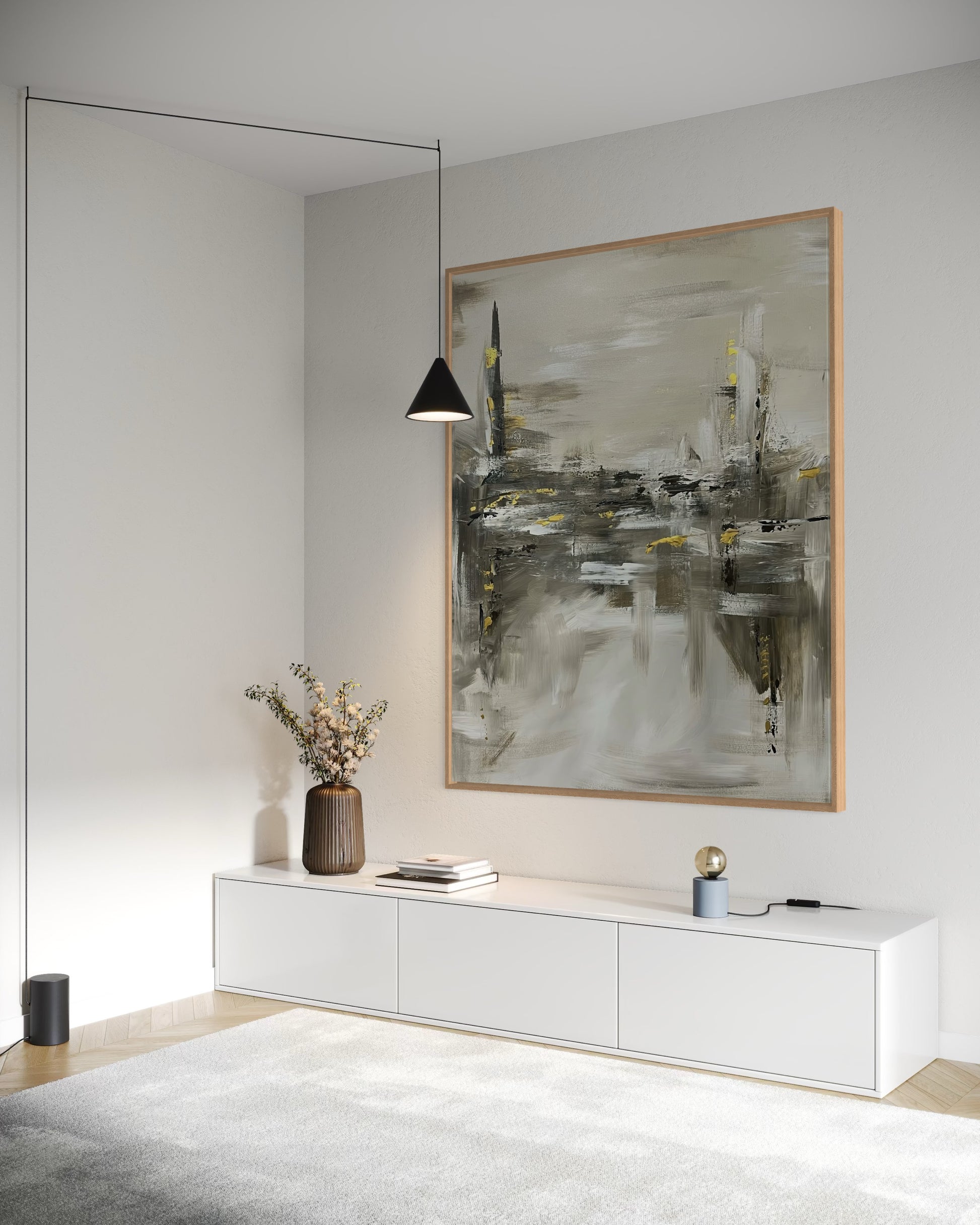 "Urban Evening" - Canvas Print