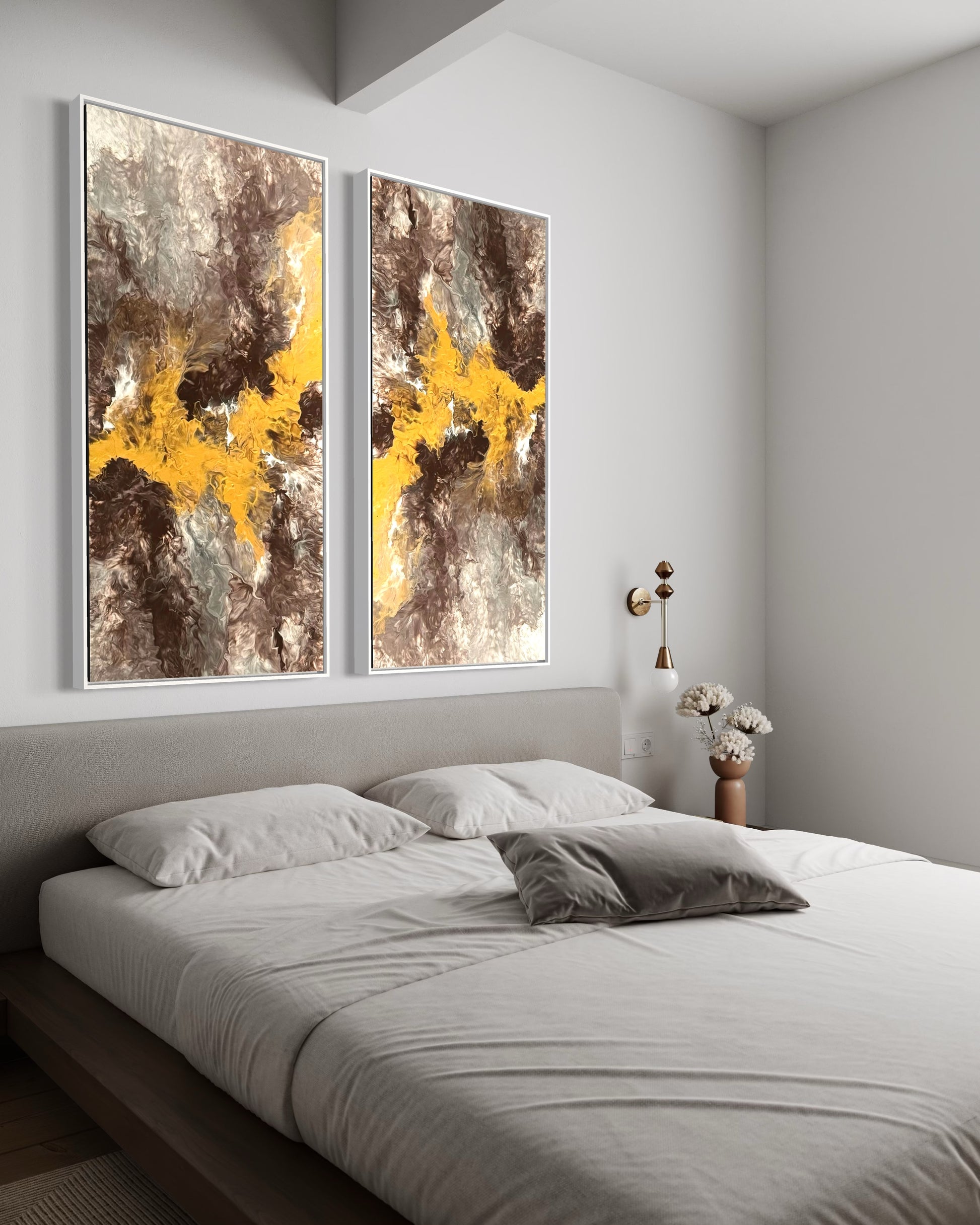 "Double Trouble" - Set of 2 Canvas Prints