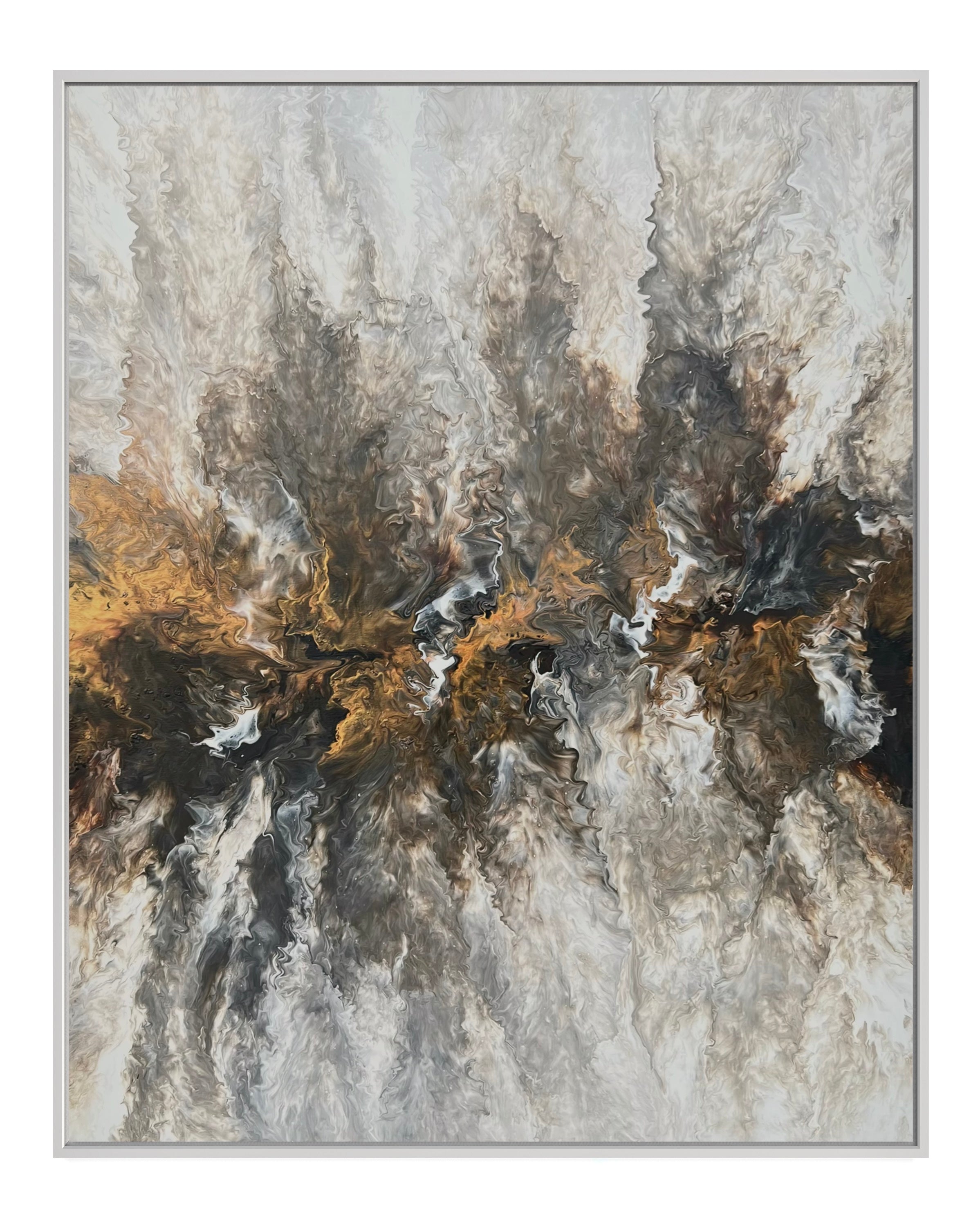 "Golden Jewel" - Canvas Print