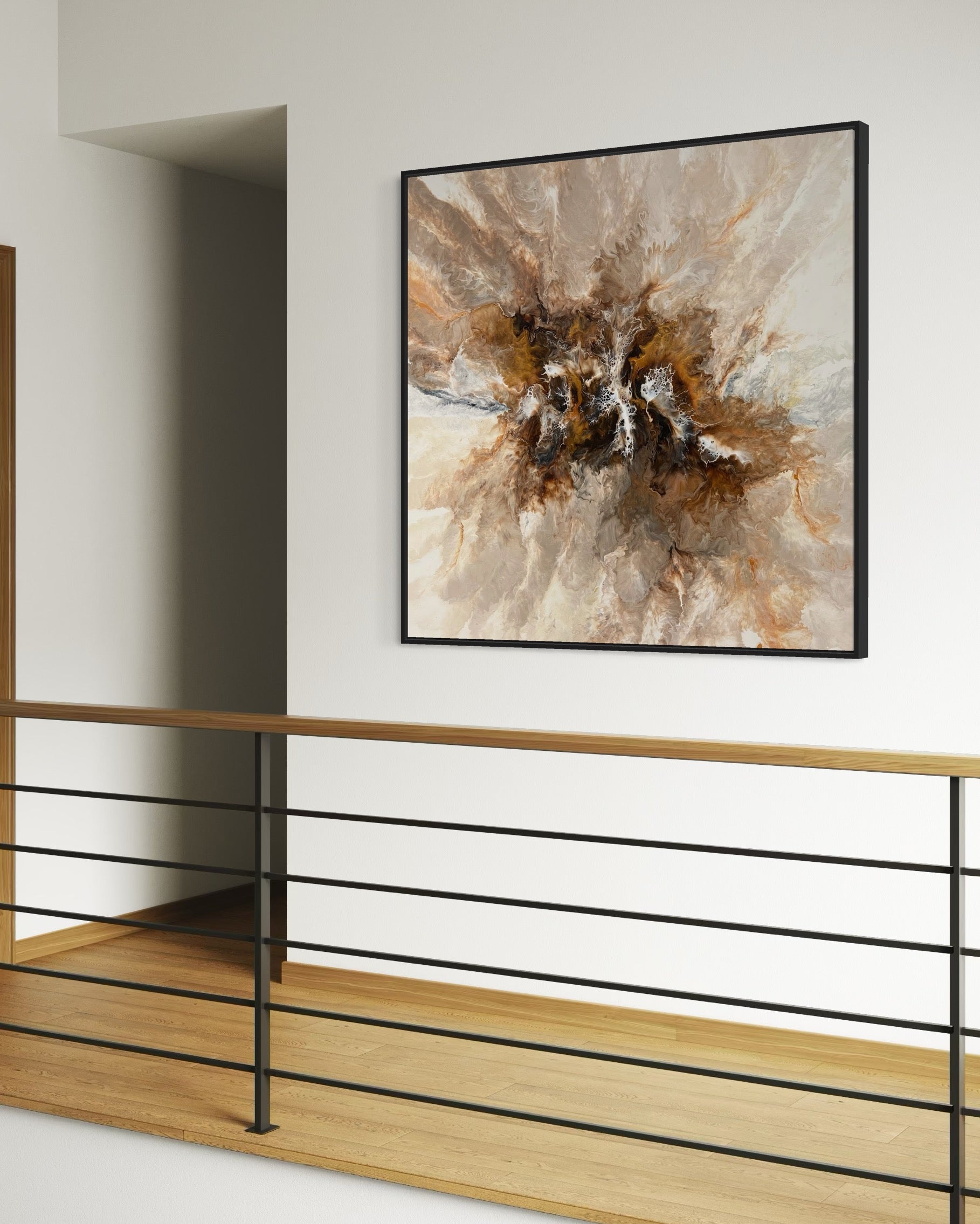 "Oak Shimmer" - Canvas Print