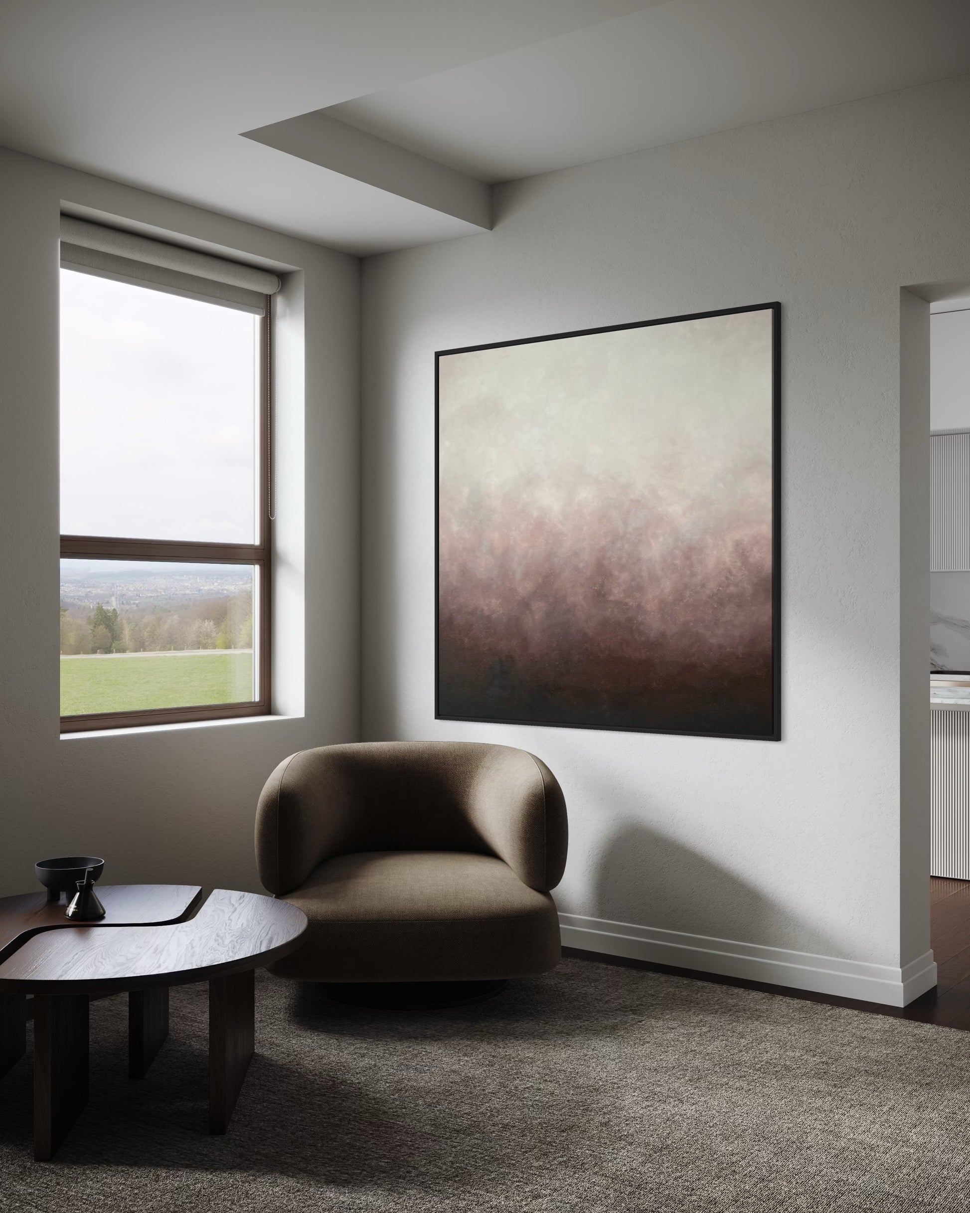 "Through the Mist" Canvas Print