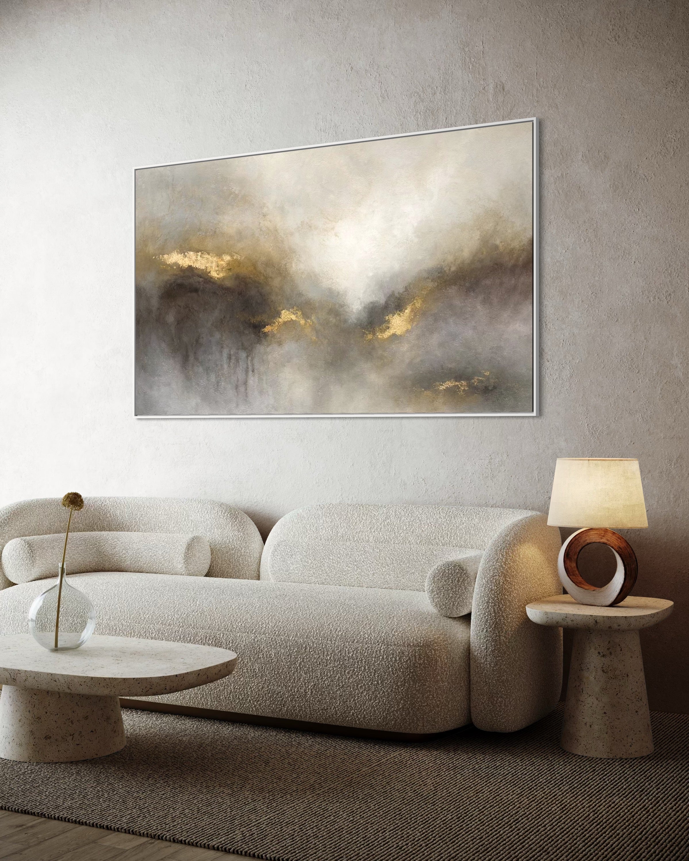 "Misty Getaway" Canvas Print