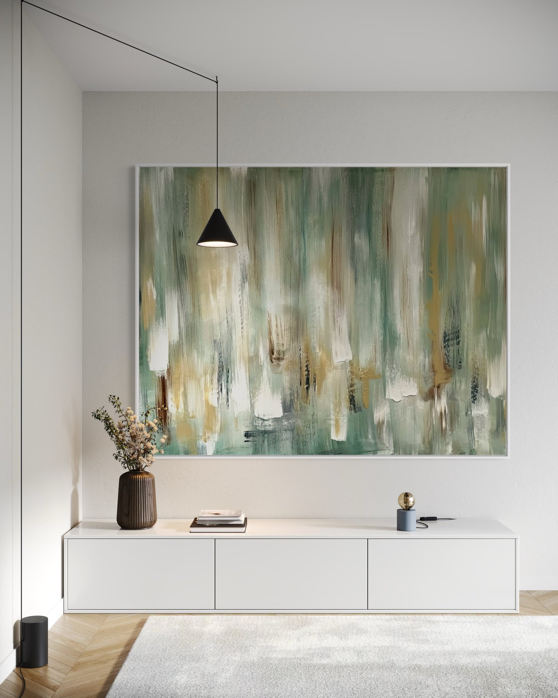 "Greenscape" - Canvas Print