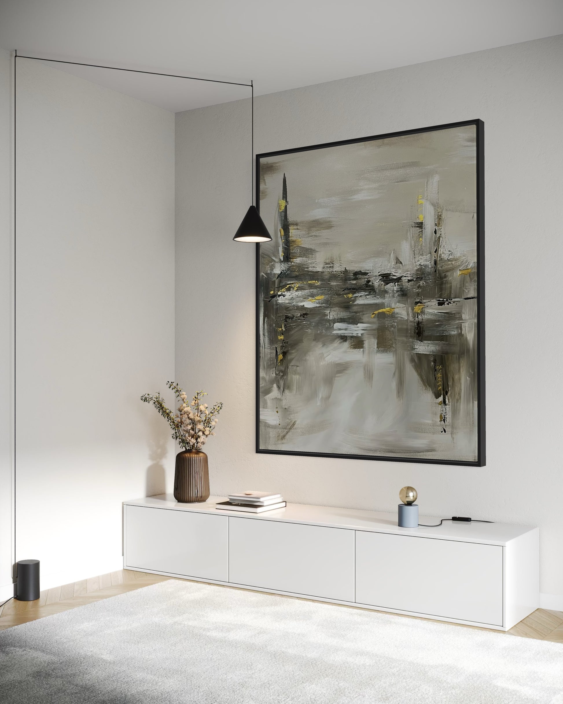 "Urban Evening" - Canvas Print