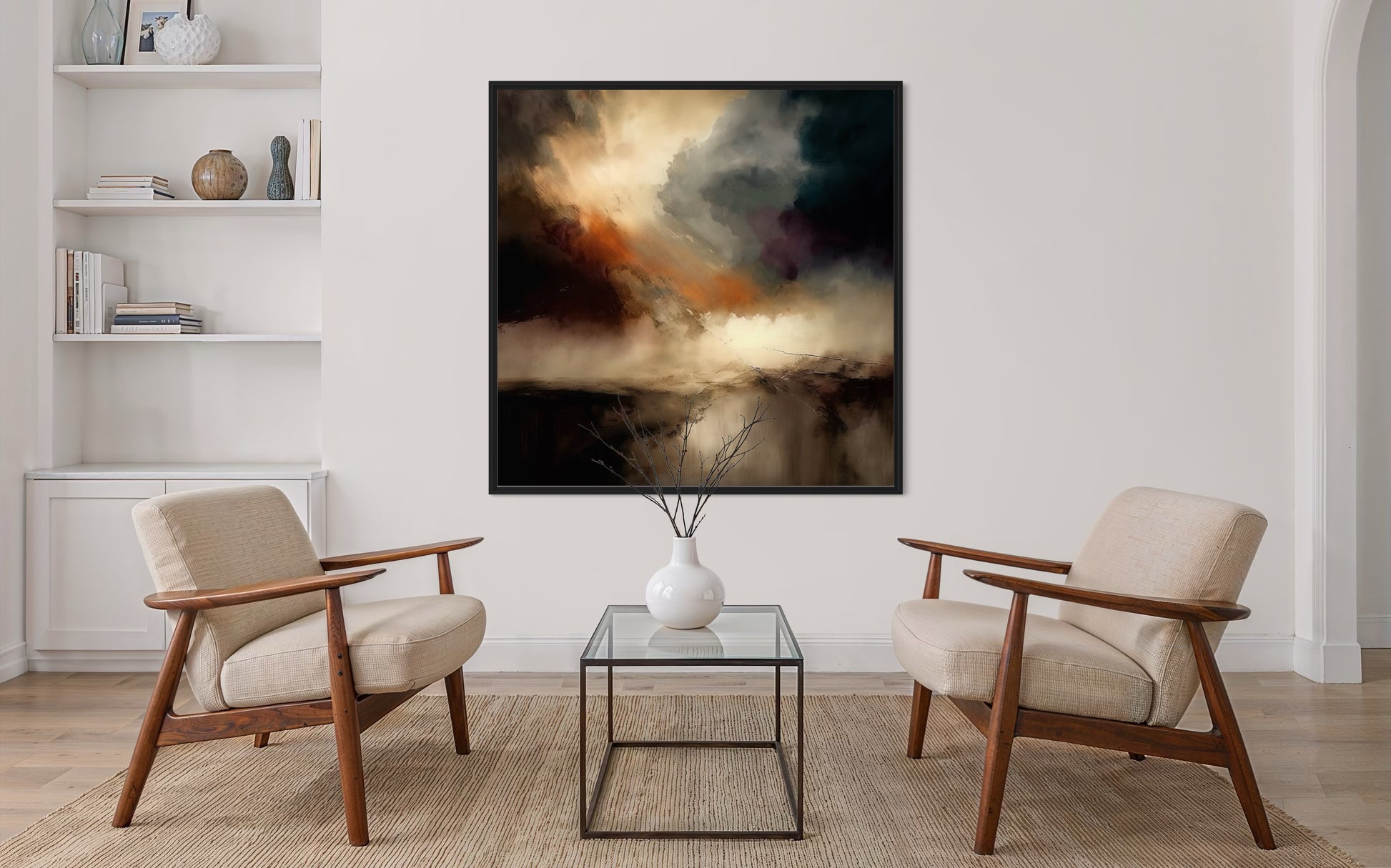 "Stormy Night" Canvas Print
