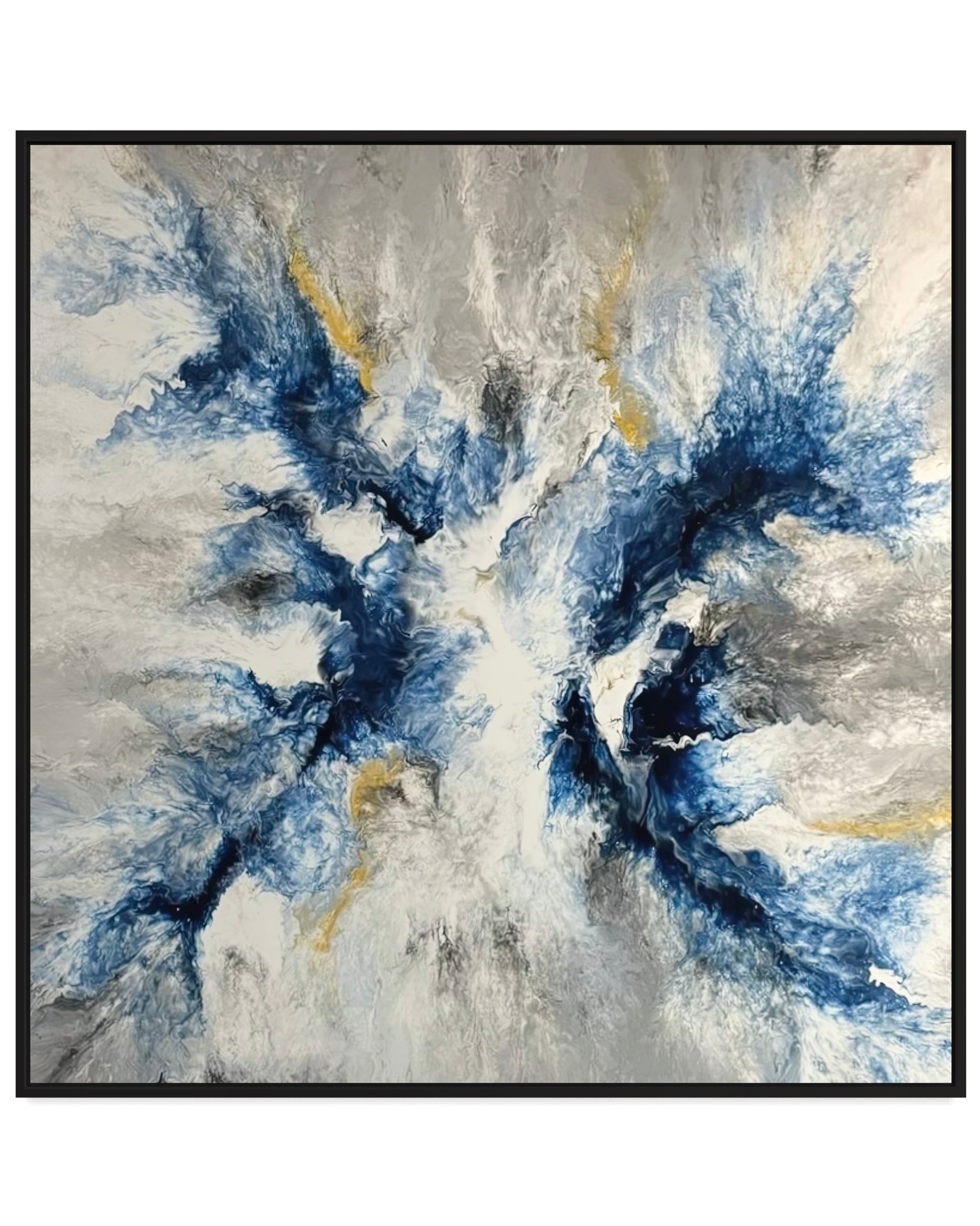 "The Royal Blue" - Canvas Print