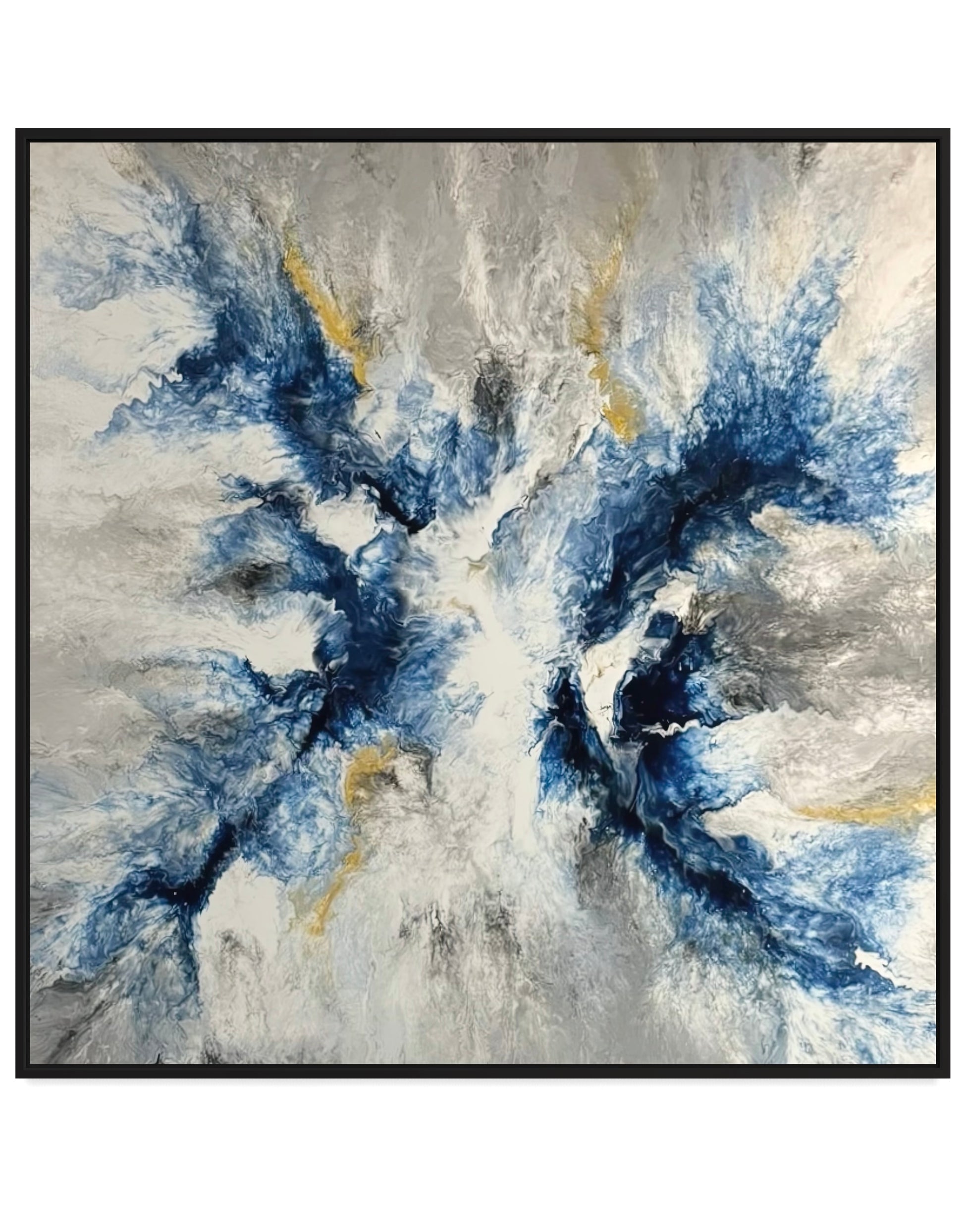 "The Royal Blue" - Canvas Print