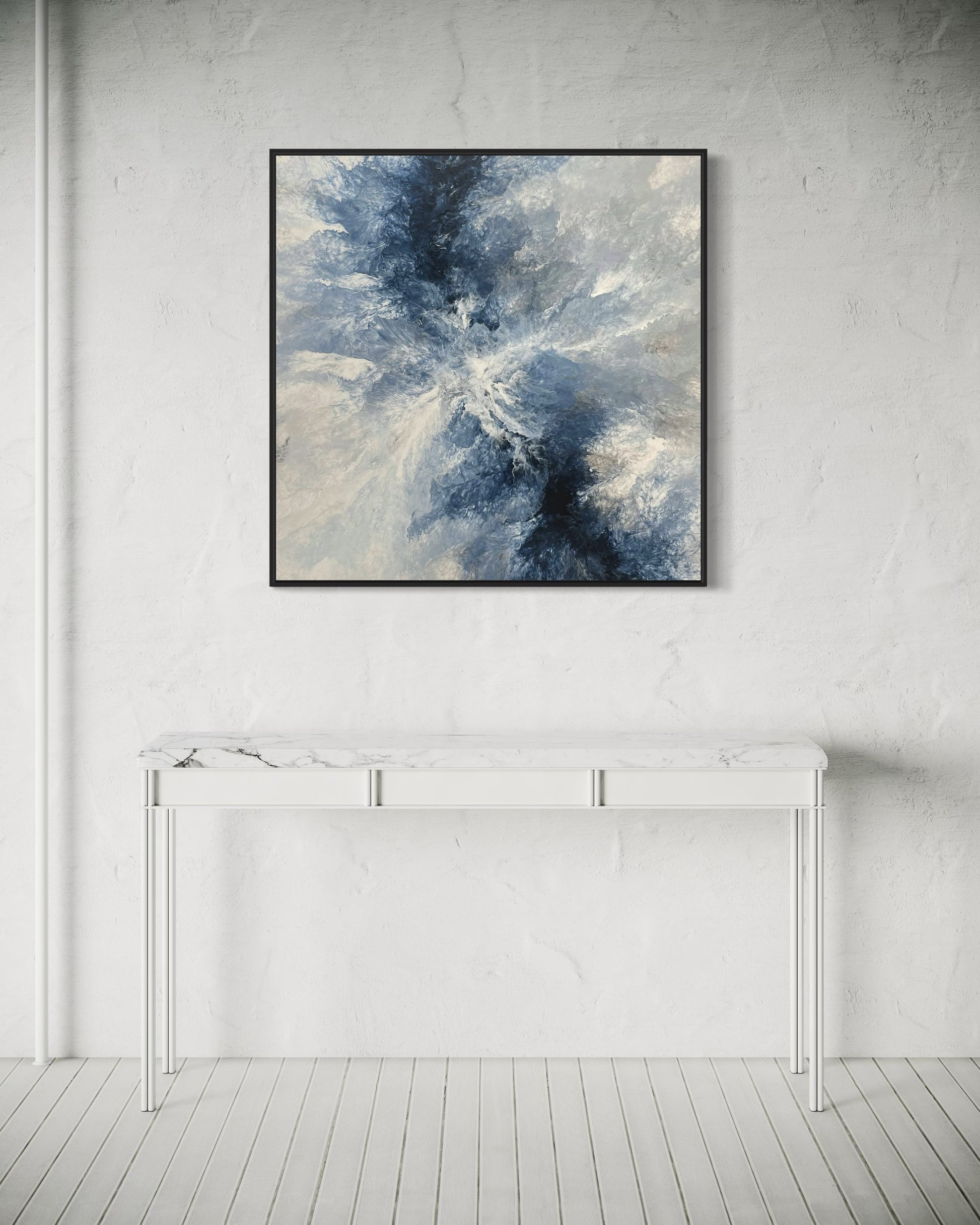 "Ocean Navy" - Canvas Print