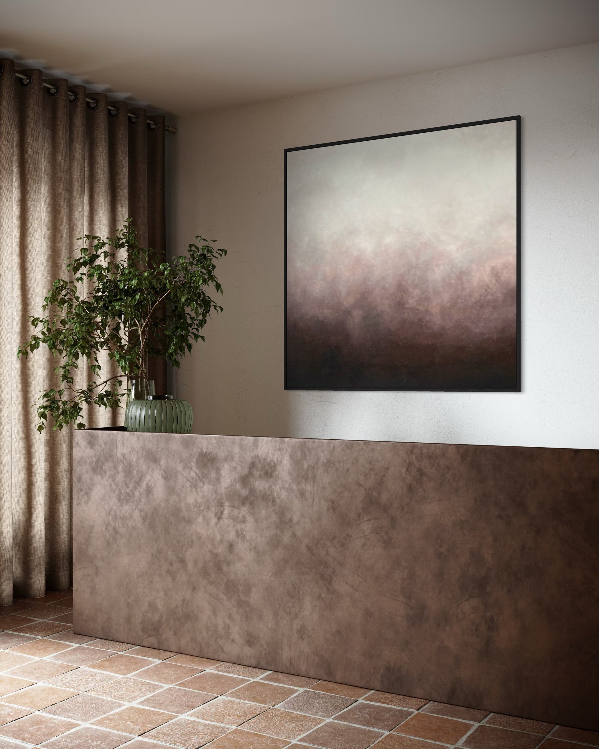 "Through the Mist" Canvas Print