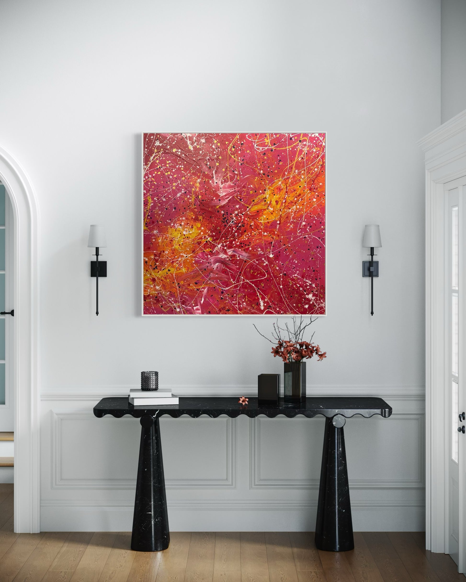 "Strawberry Wine" - Canvas Print
