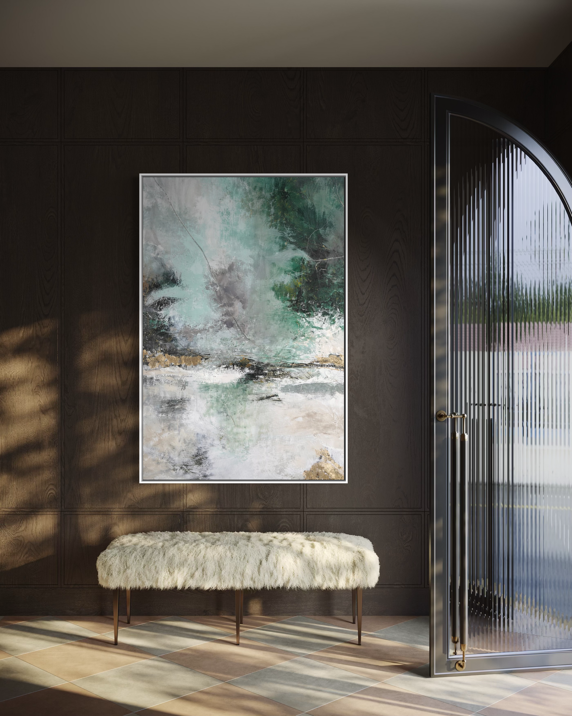 "Through the Woods" Canvas Print